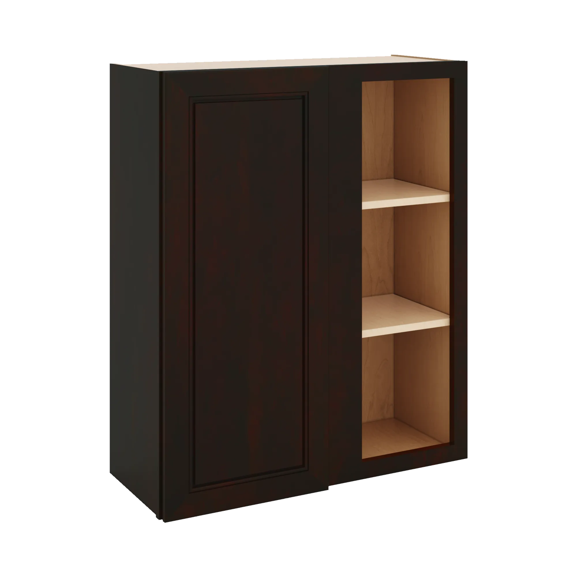 J&K Espresso K8 Blind Wall Cabinet - 30" W x 36" H