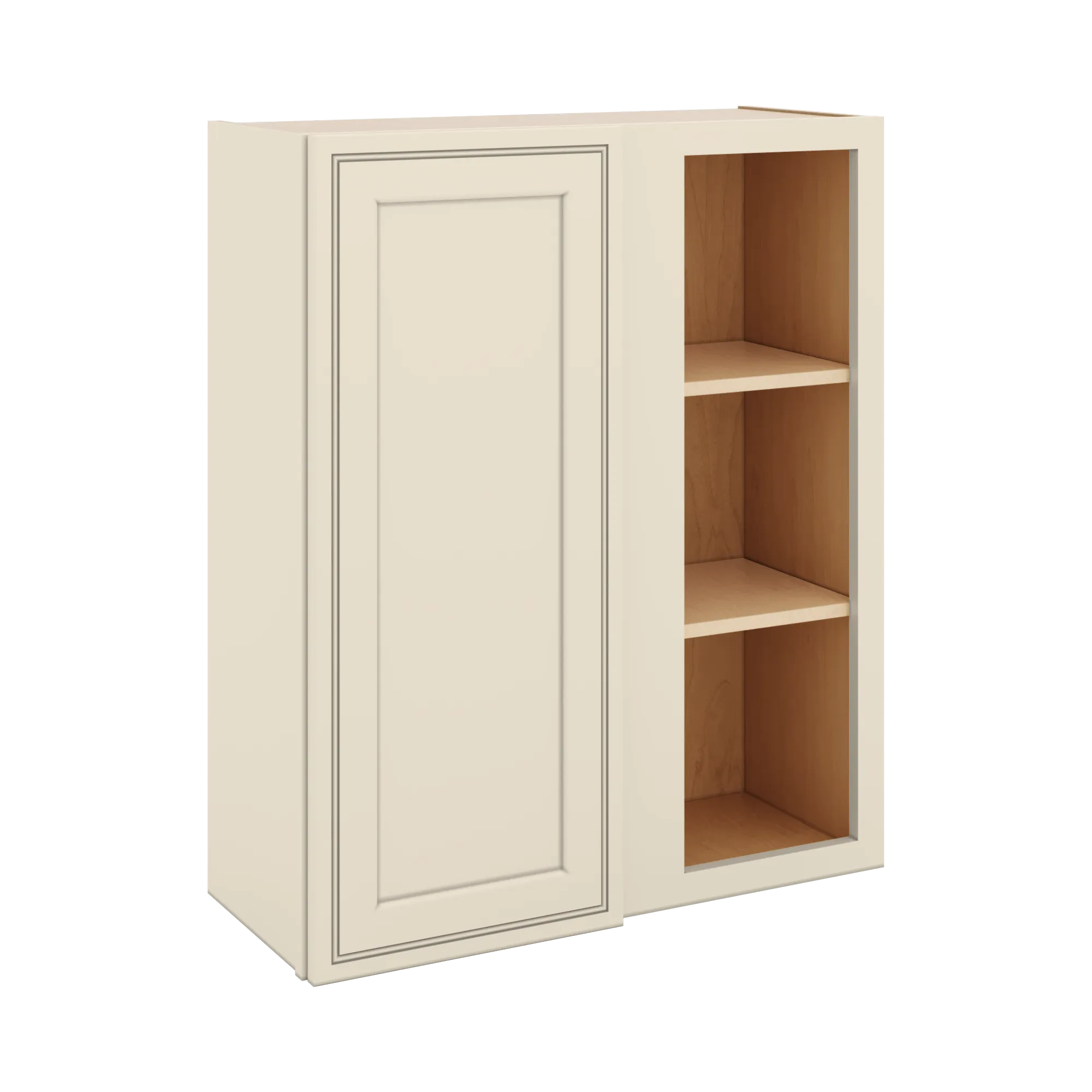 J&K Pearl Glazed H9 Blind Wall Cabinet - 30" W x 36" H
