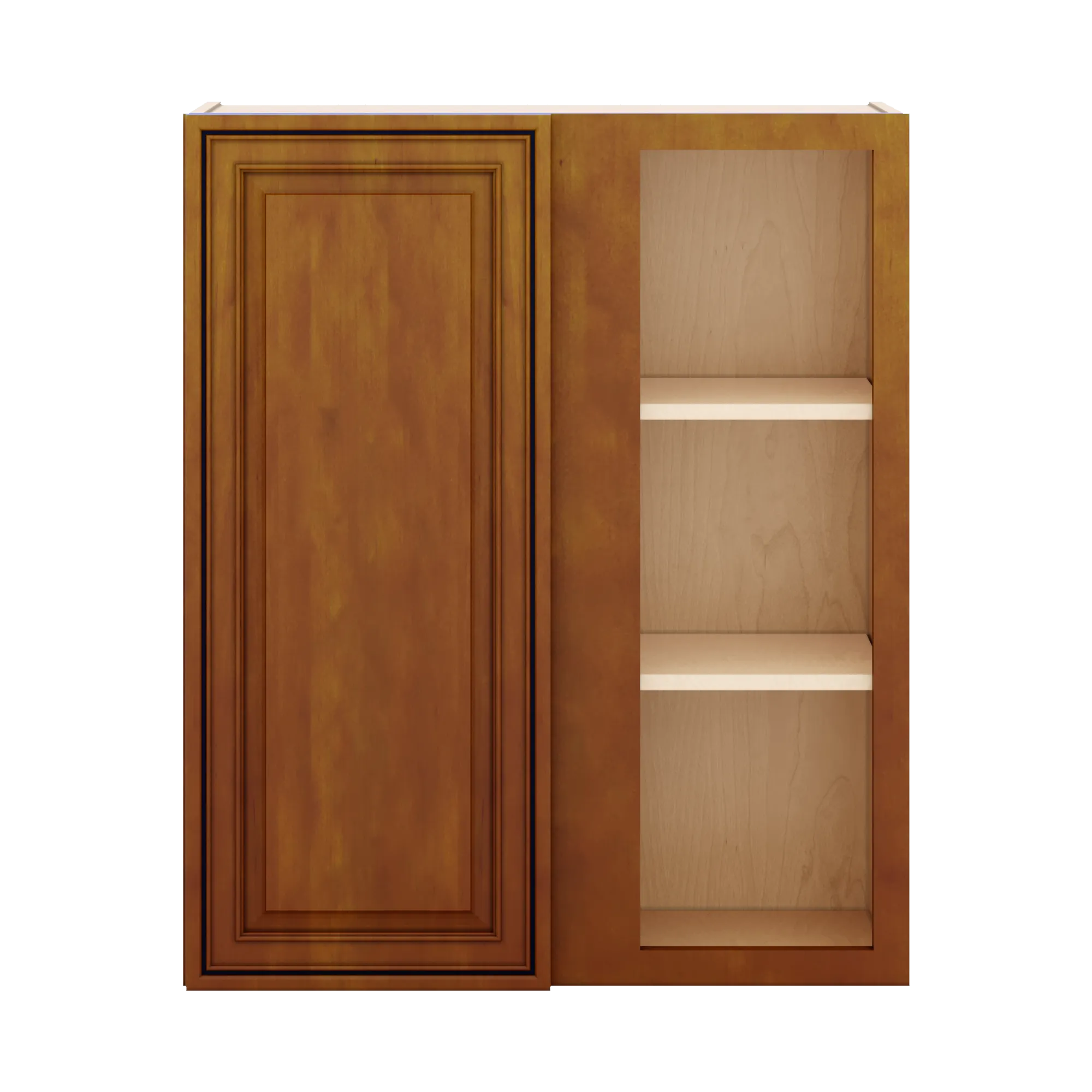 j k mocha glazed k10 blind wall cabinet 30 w x 36 h