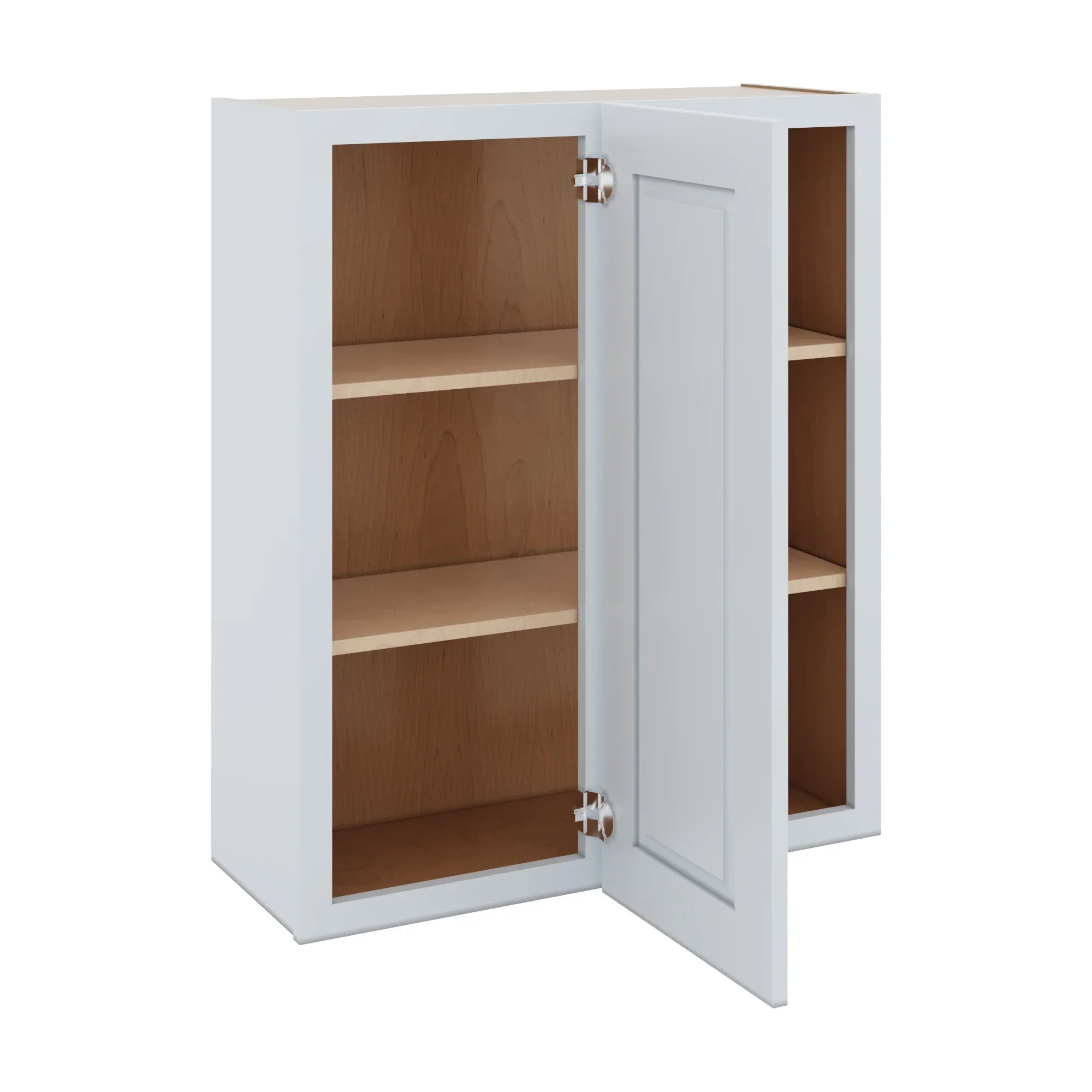 J&K White Shaker S8 Blind Wall Cabinet   30" W x 36" H