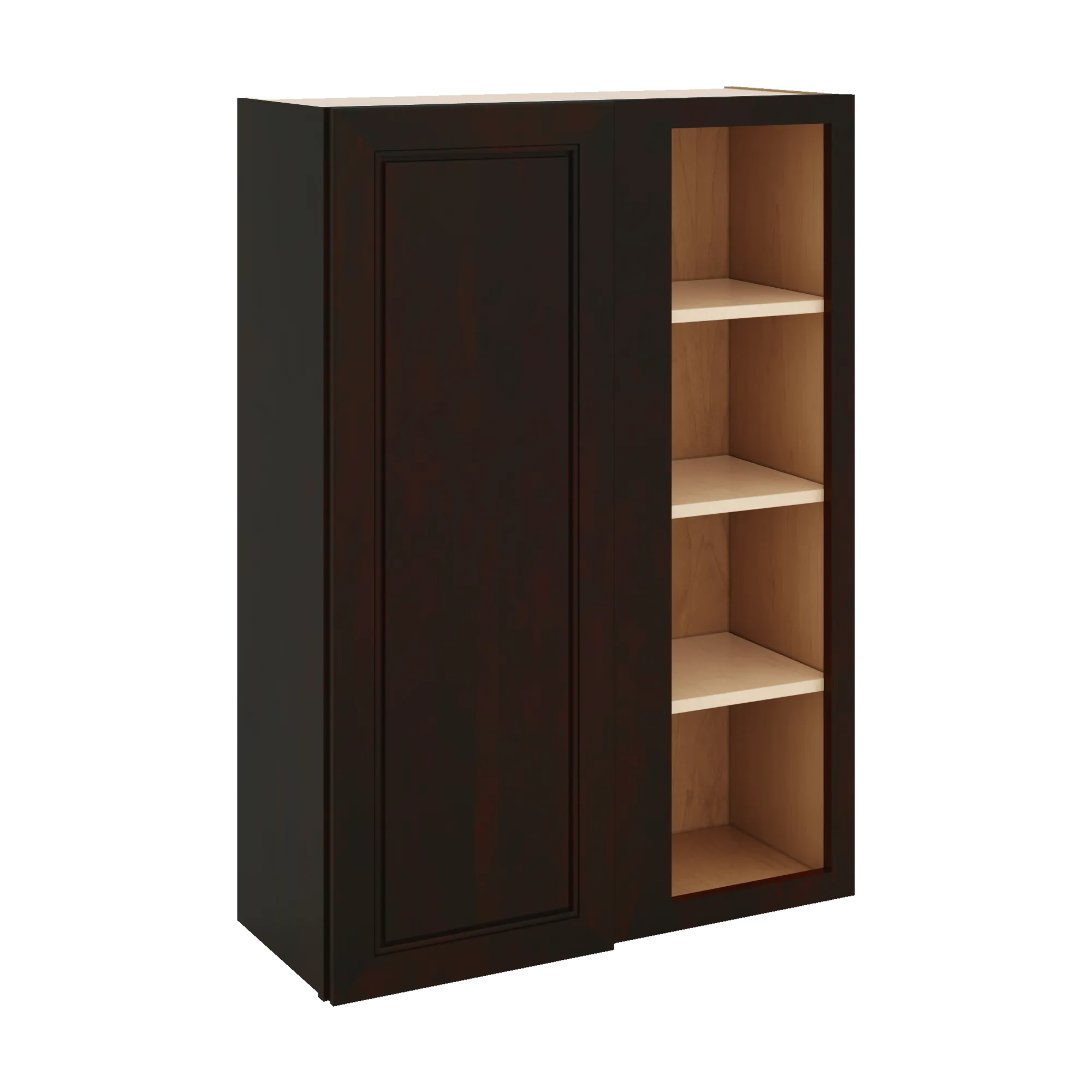 J&K Espresso K8 Blind Wall Cabinet - 30" W x 42" H