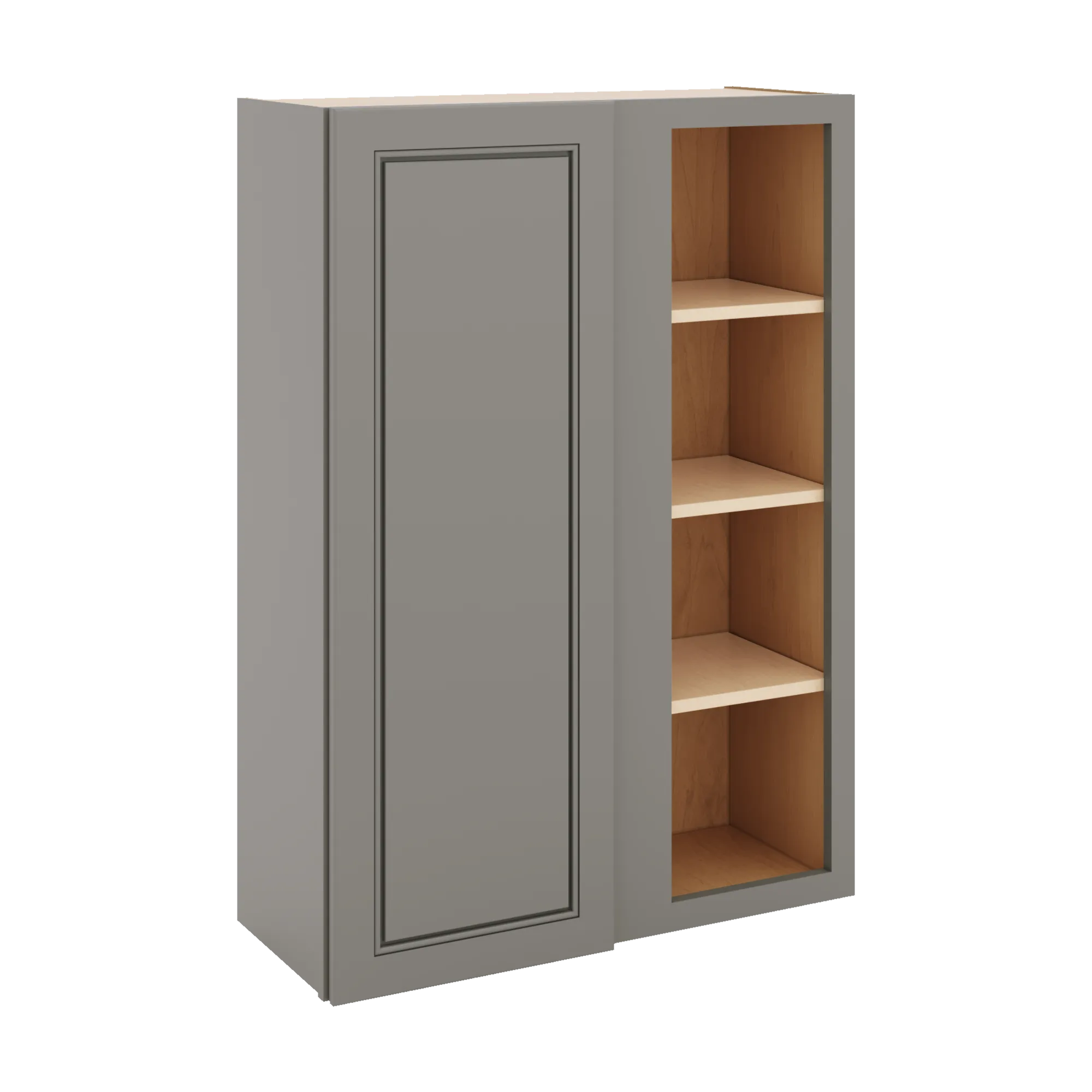 J&K Greige K3 Blind Wall Cabinet - 30" W x 42" H