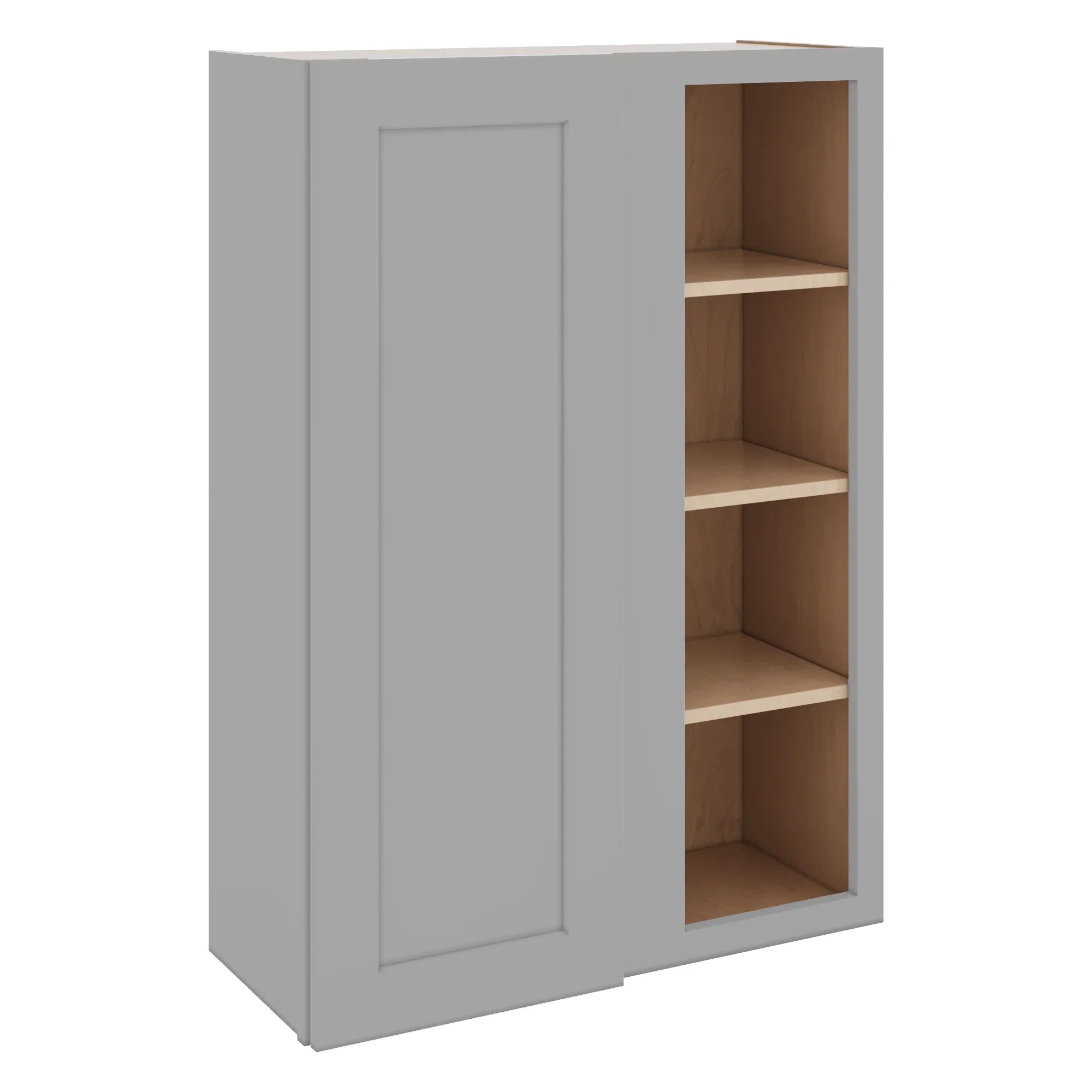 J&K Castle Grey S5 Blind Wall Cabinet - 30" W x 42" H