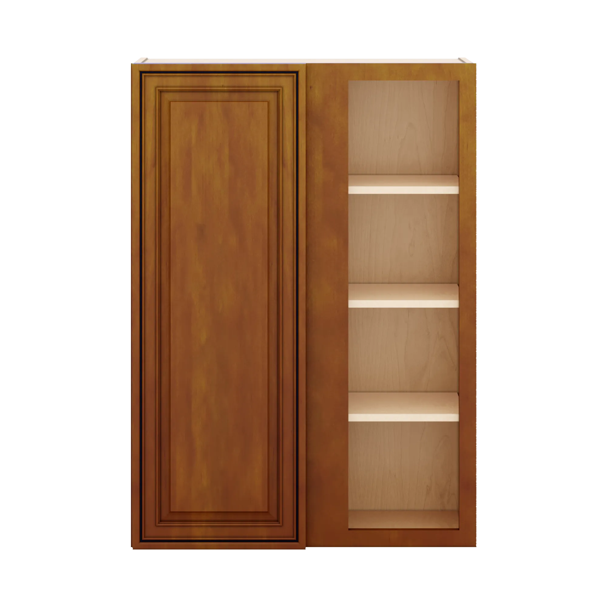j k mocha glazed k10 blind wall cabinet 30 w x 42 h