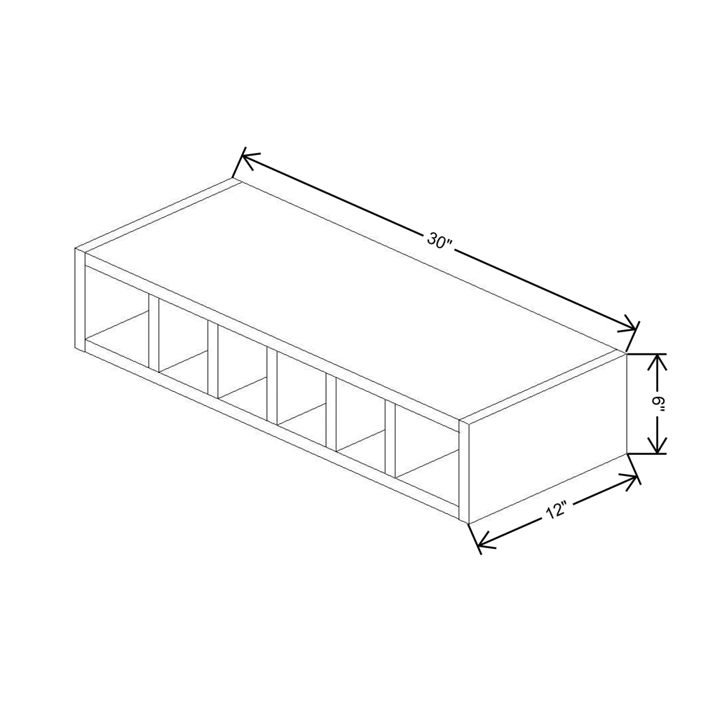 Cubitac Imperial Montclair Sapphire 30"W Wine Cubby {Horizontal}