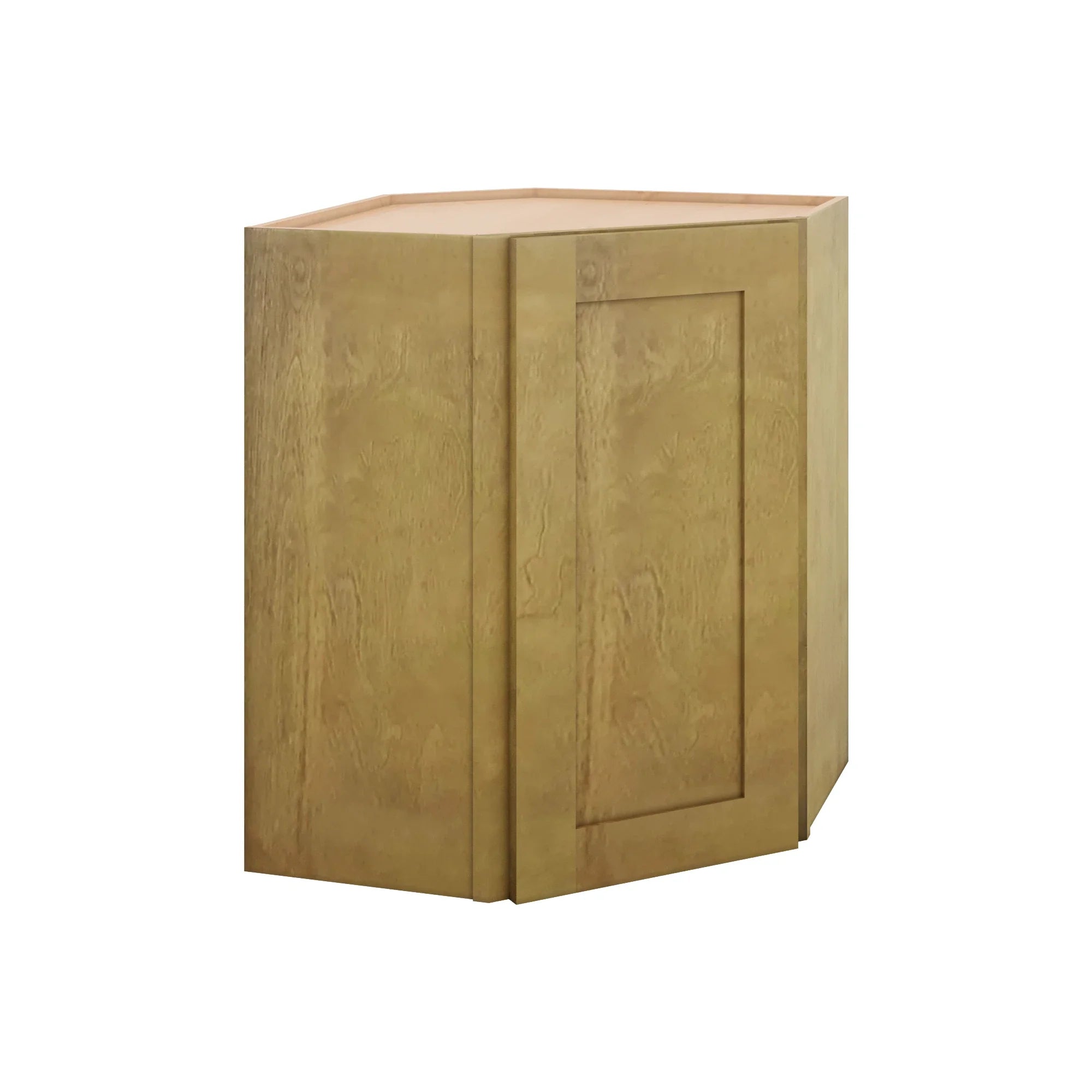 Modernform Cabinet Natural Shaker 24" W X 30" H X 12" D Wall Diagonal Corner Cabinet