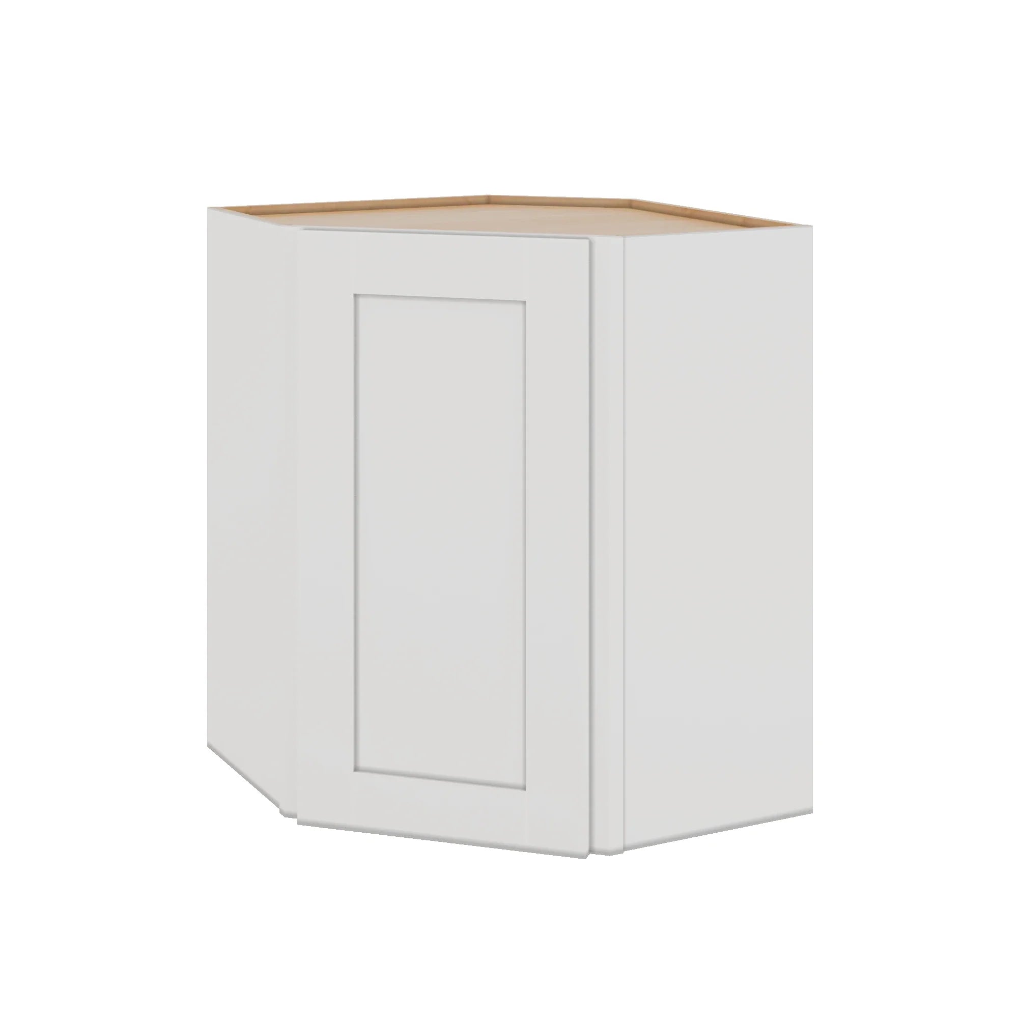 Modernform Cabinet White Shaker 24" W X 30" H X 12" D Wall Diagonal Corner Cabinet