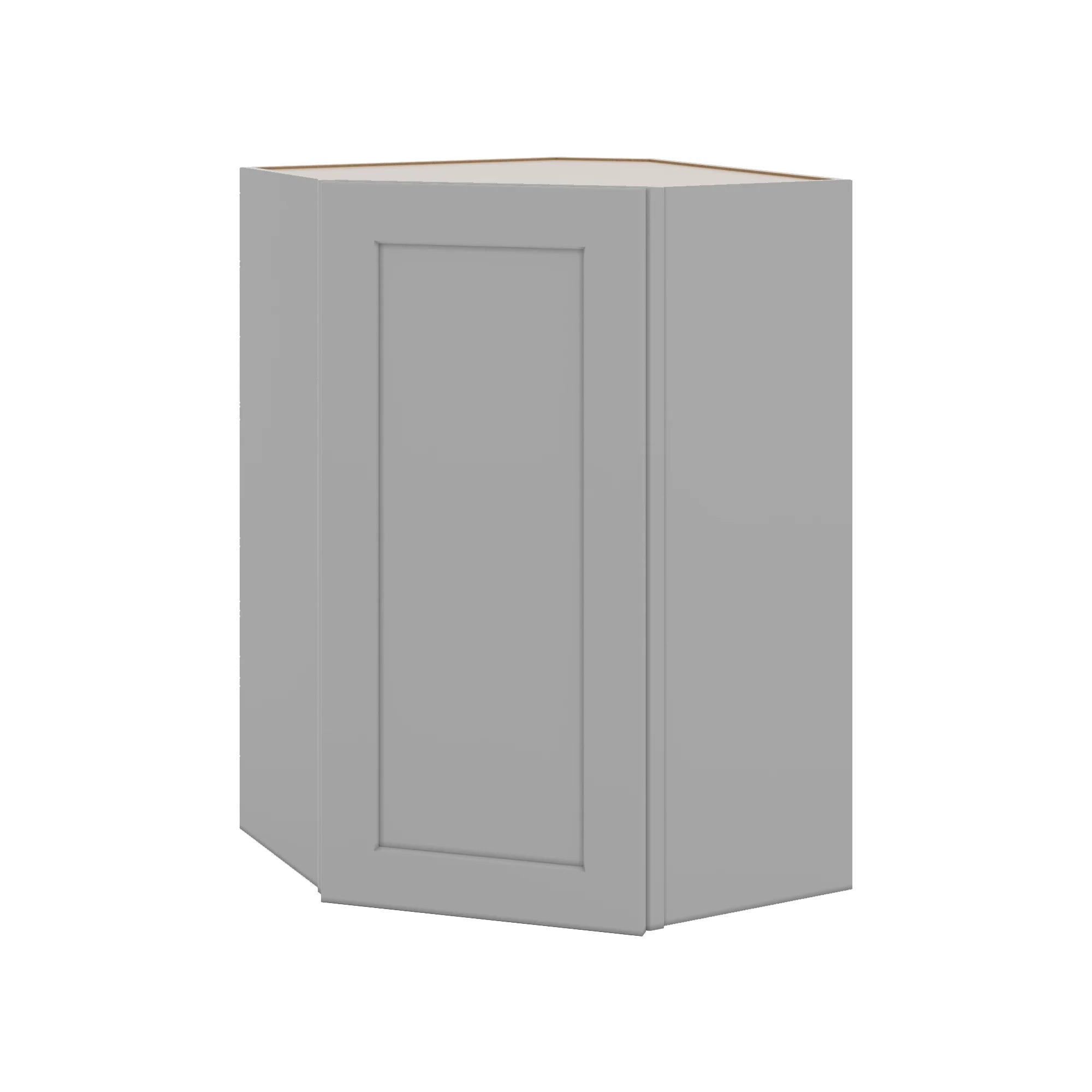 J&K Castle Grey S5 Wall Diagonal Cabinet - 24" W x 36" H