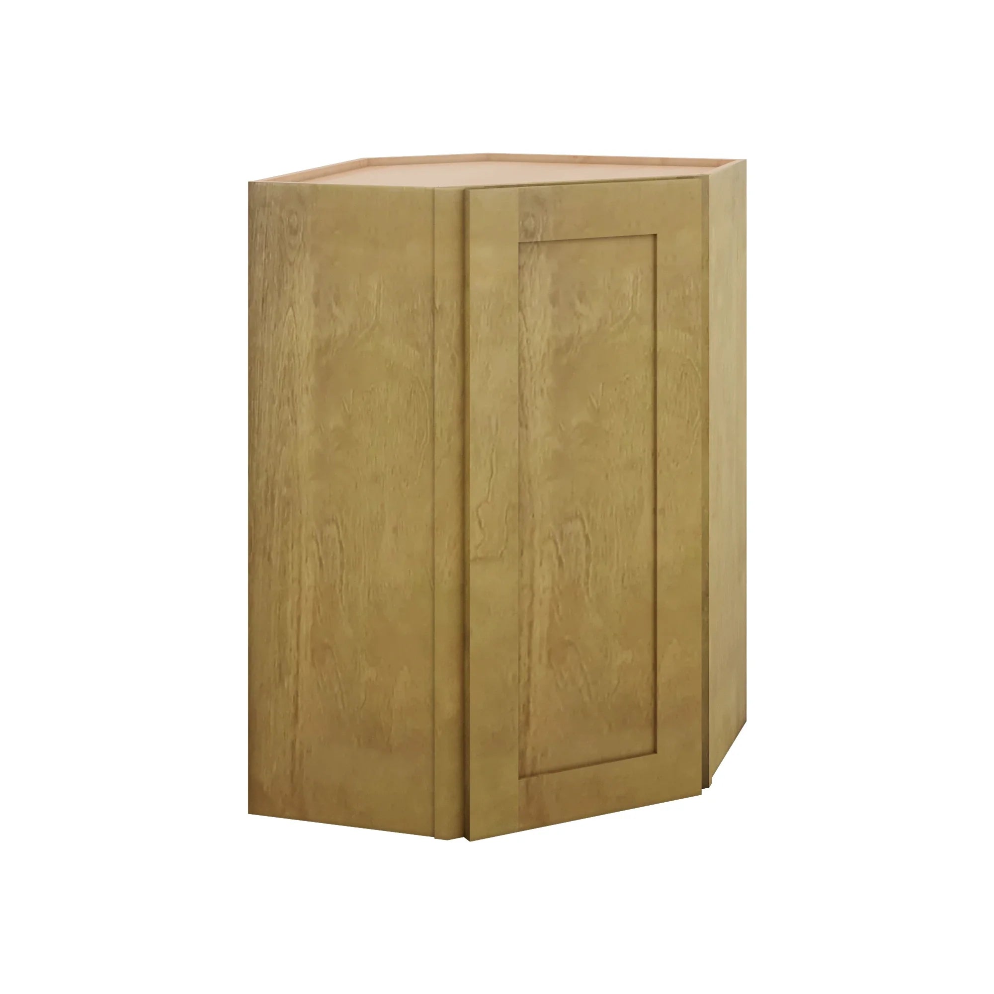 Modernform Cabinet Natural Shaker 24" W X 36" H X 12" D Wall Diagonal Corner Cabinet