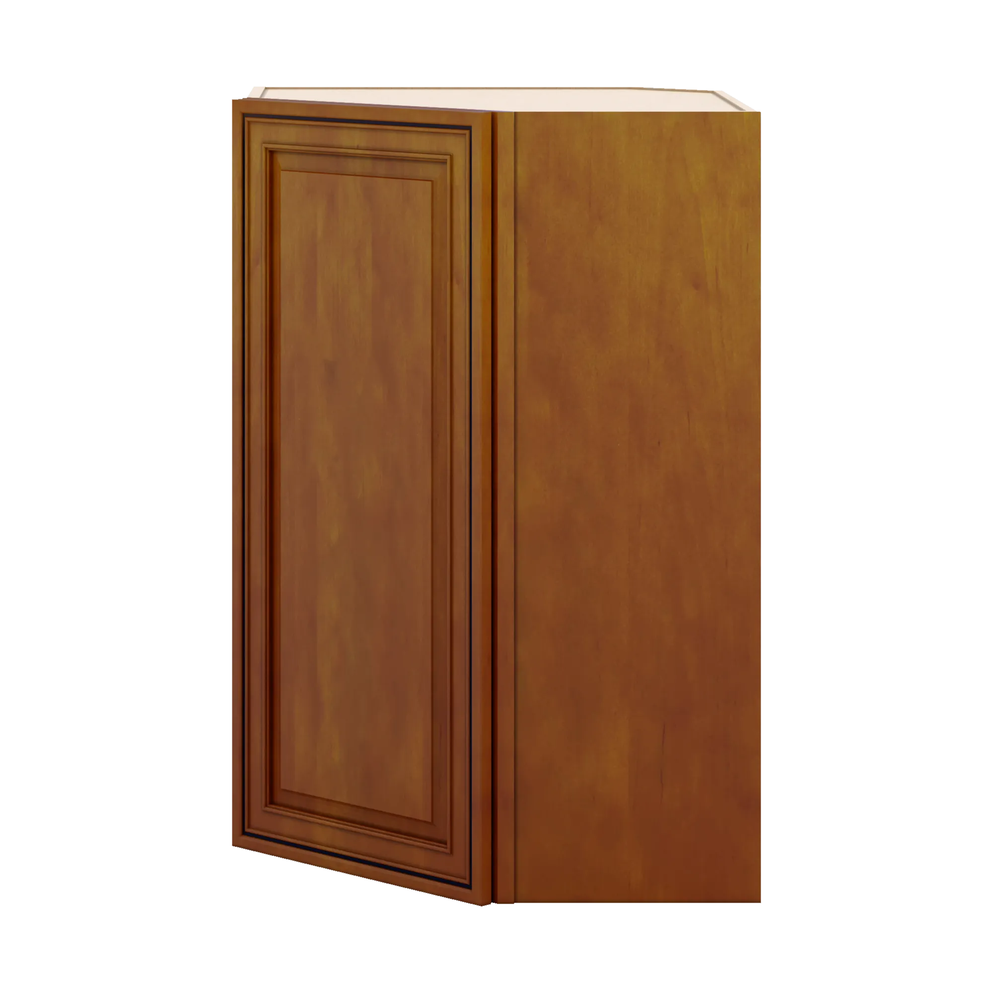 j k mocha glazed k10 wall diagonal cabinet 24 w x 36 h