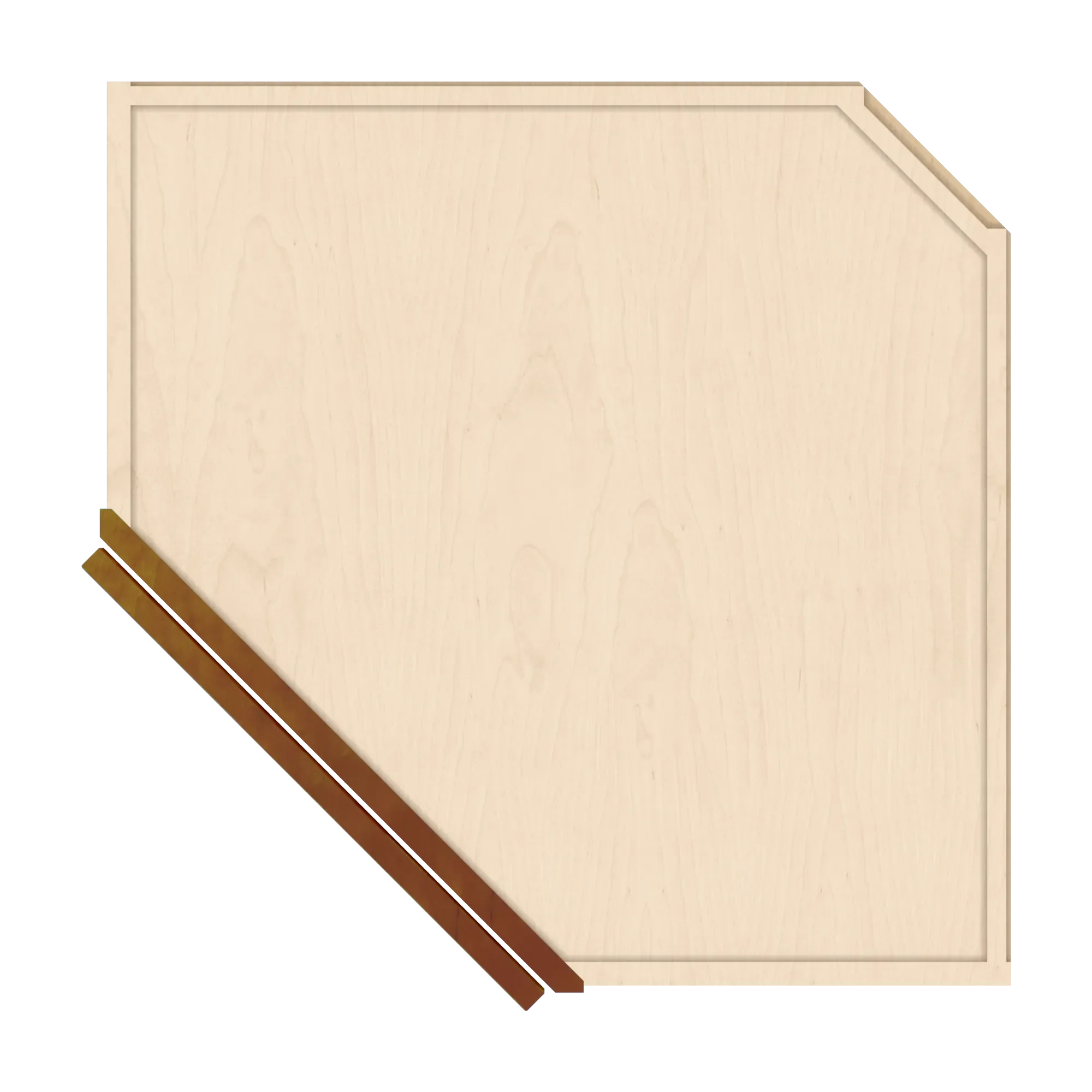 j k mocha glazed k10 wall diagonal cabinet 24 w x 36 h