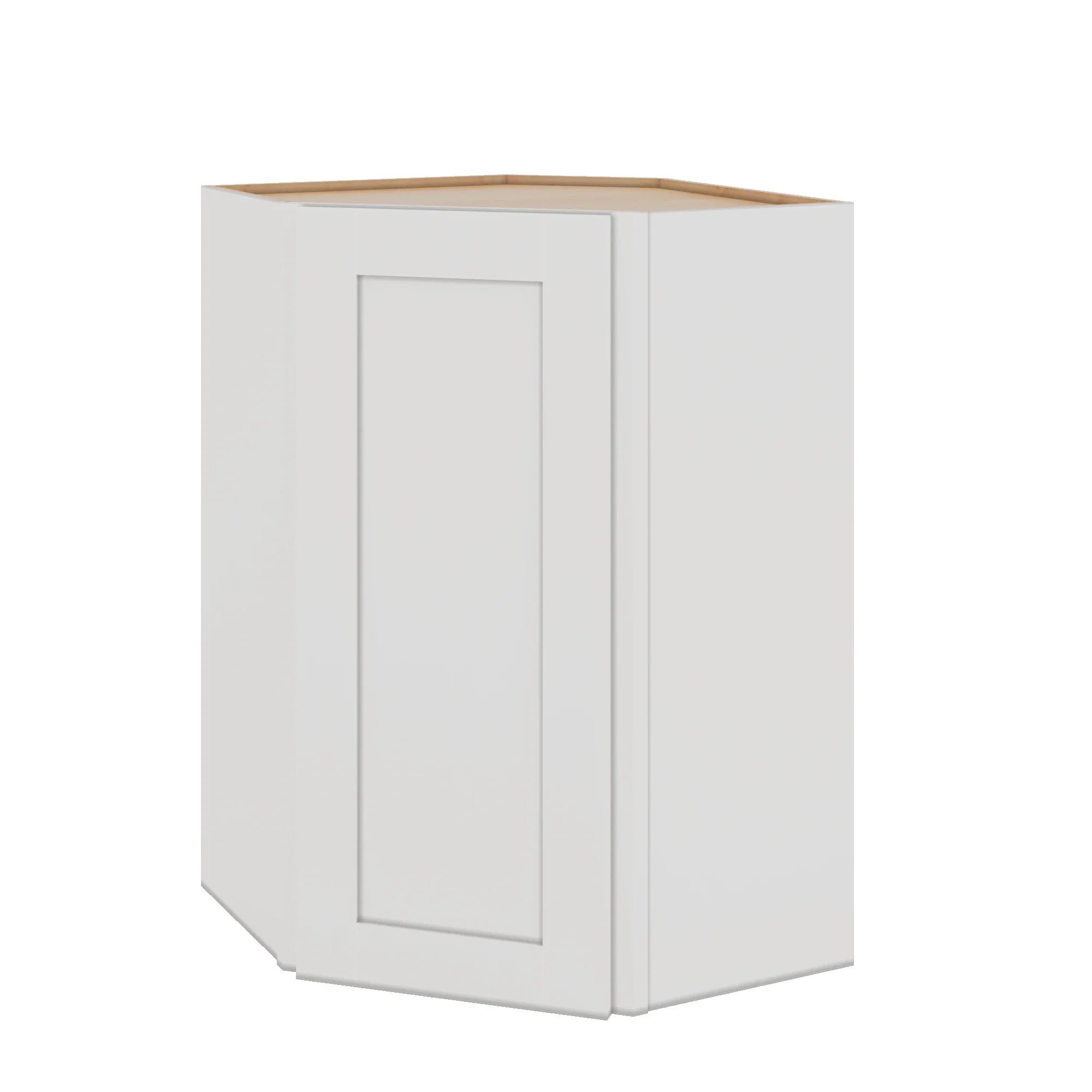 Modernform Cabinet White Shaker 24" W X 36" H X 12" D Wall Diagonal Corner Cabinet