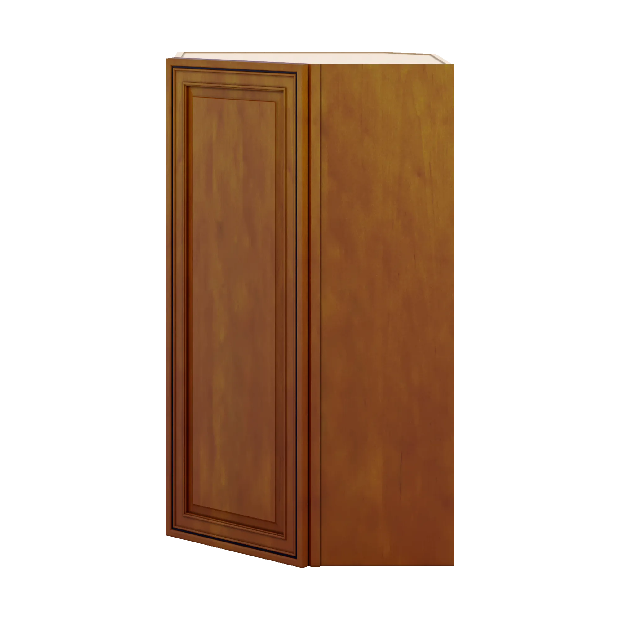 j k mocha glazed k10 wall diagonal cabinet 24 w x 42 h