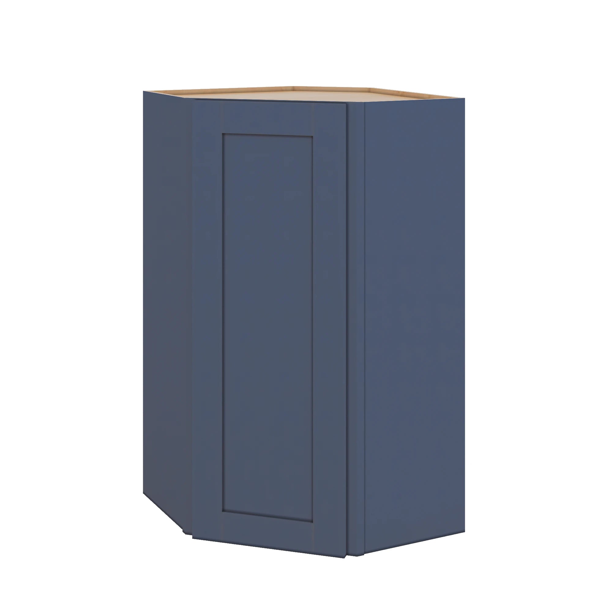 Modernform Cabinet Signature Blue 24" W X 42" H X 12" D Wall Diagonal Corner Cabinet