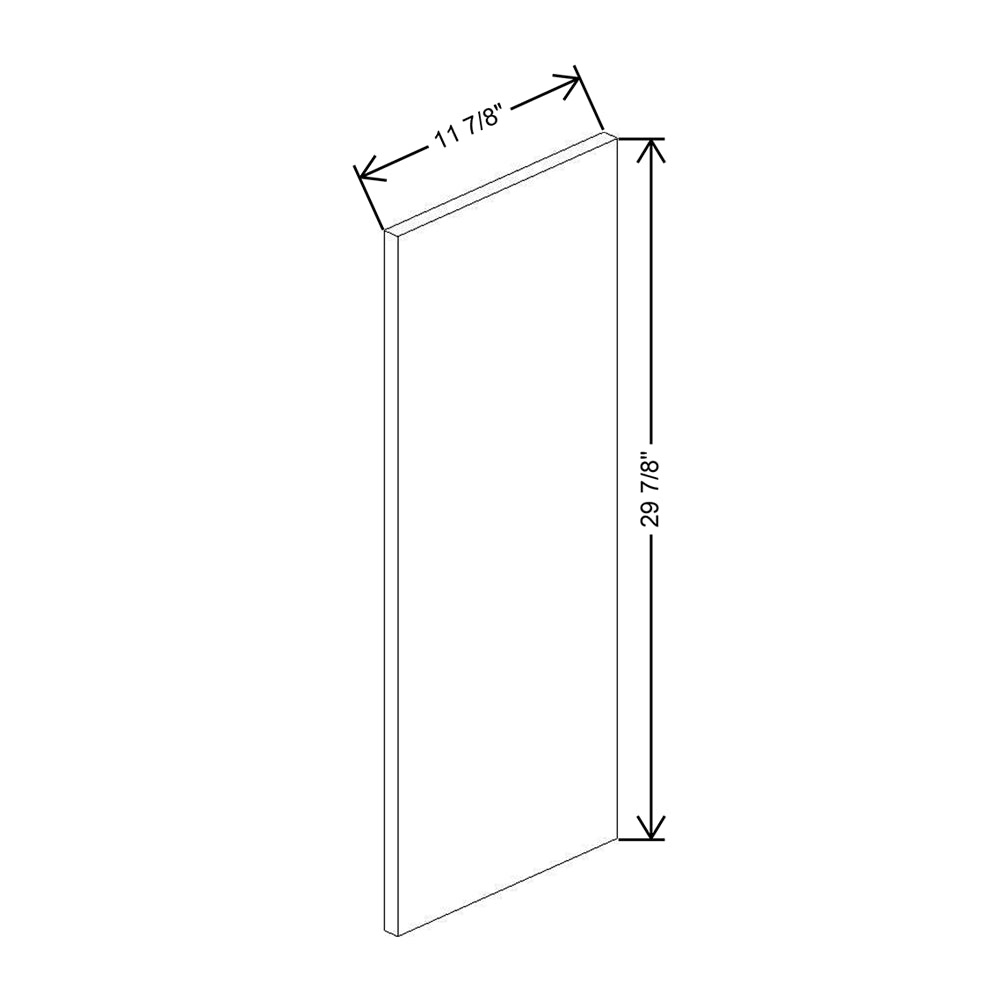 CNC Classic Milano Ash 12" W X 30" H Decorative End