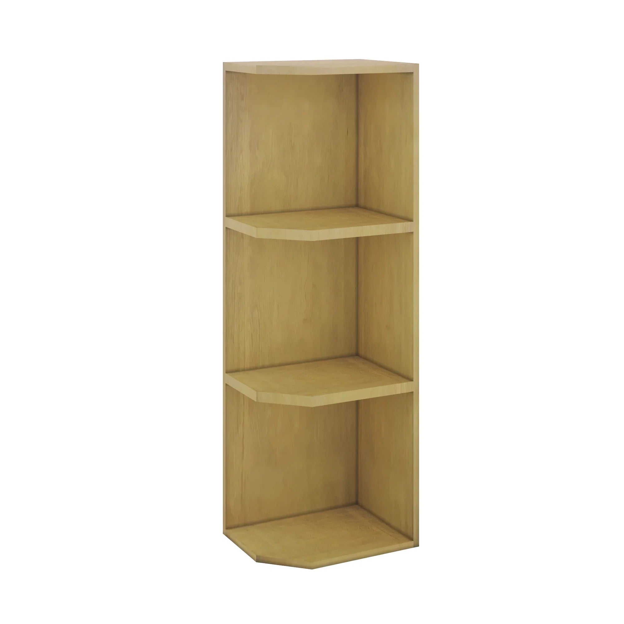 Modernform Cabinet Natural Shaker 09" W X 36" H X 12" D Wall Open End Cabinet