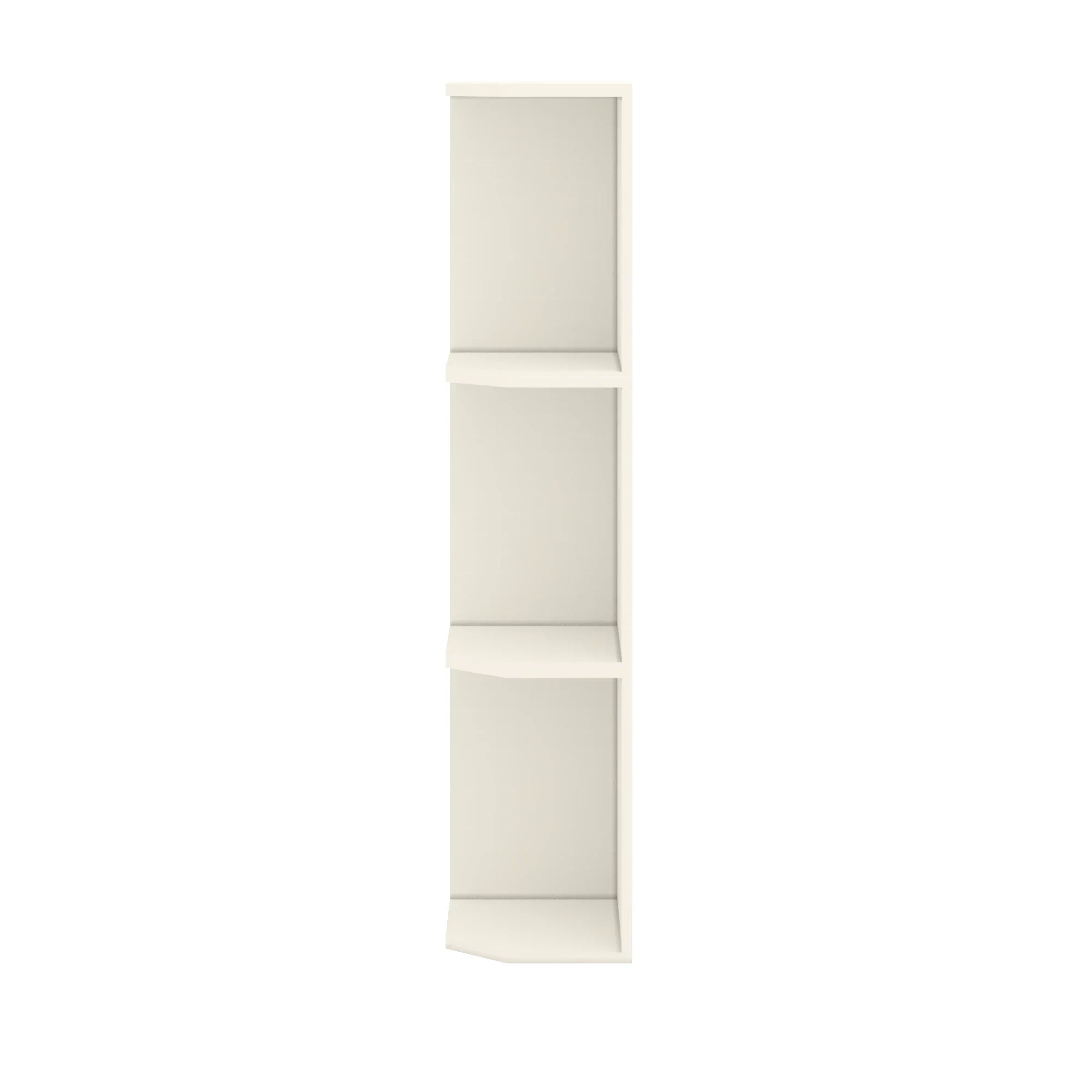Modernform Cabinet Slim Dove White 09" W X 42" H X 12" D Wall Open End Cabinet