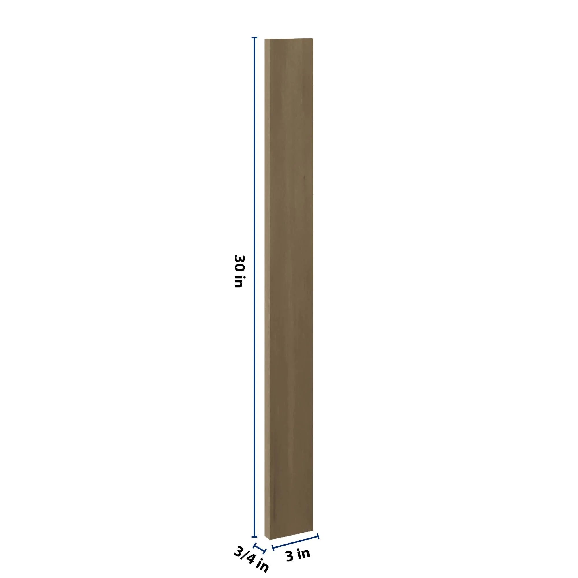 J&K Hazel H8 Wall Filler 3" W x 30" H