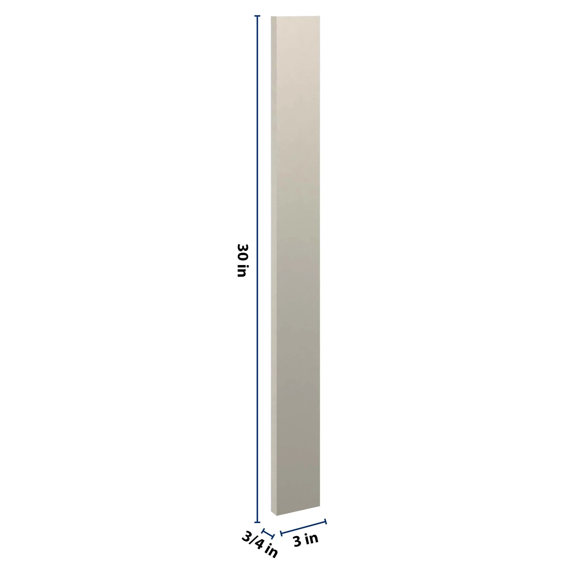 J&K Pebble B6 Wall Filler 3" W x 30" H