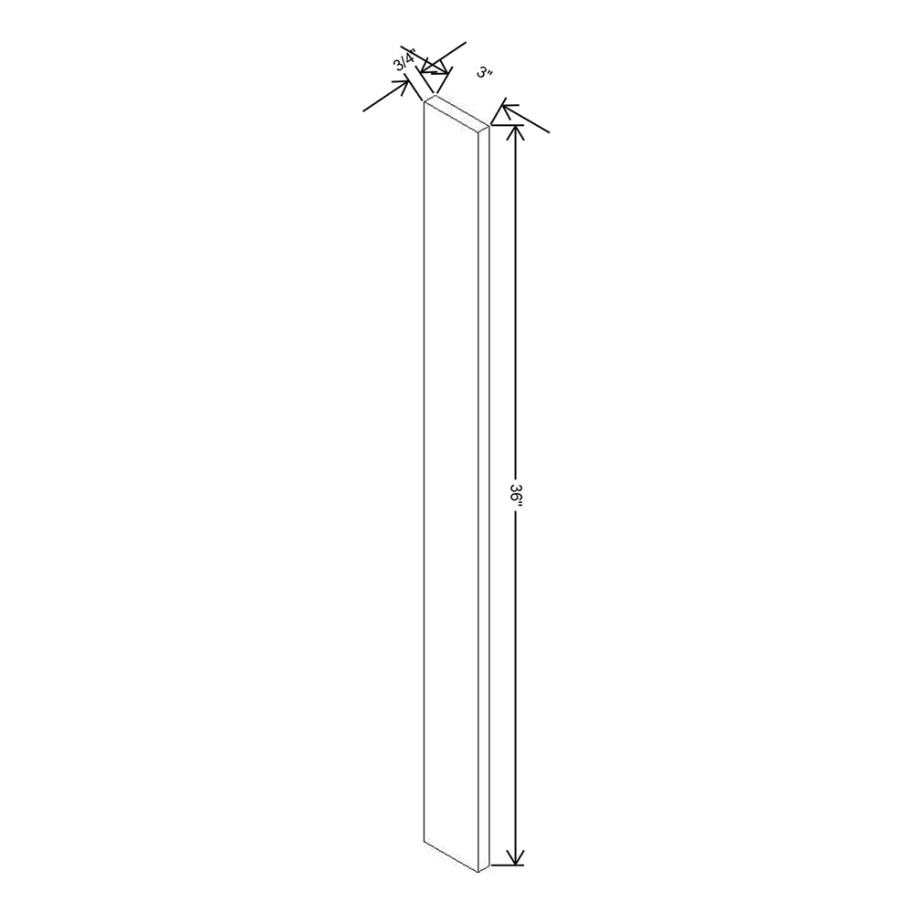 J&K Naval B7 Wall Filler 3" W x 36" H