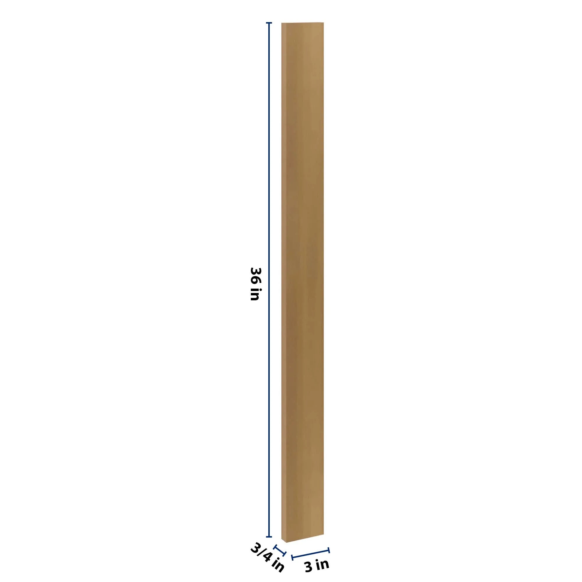 J&K Butterscotch B8 Wall Filler 3" W x 36" H