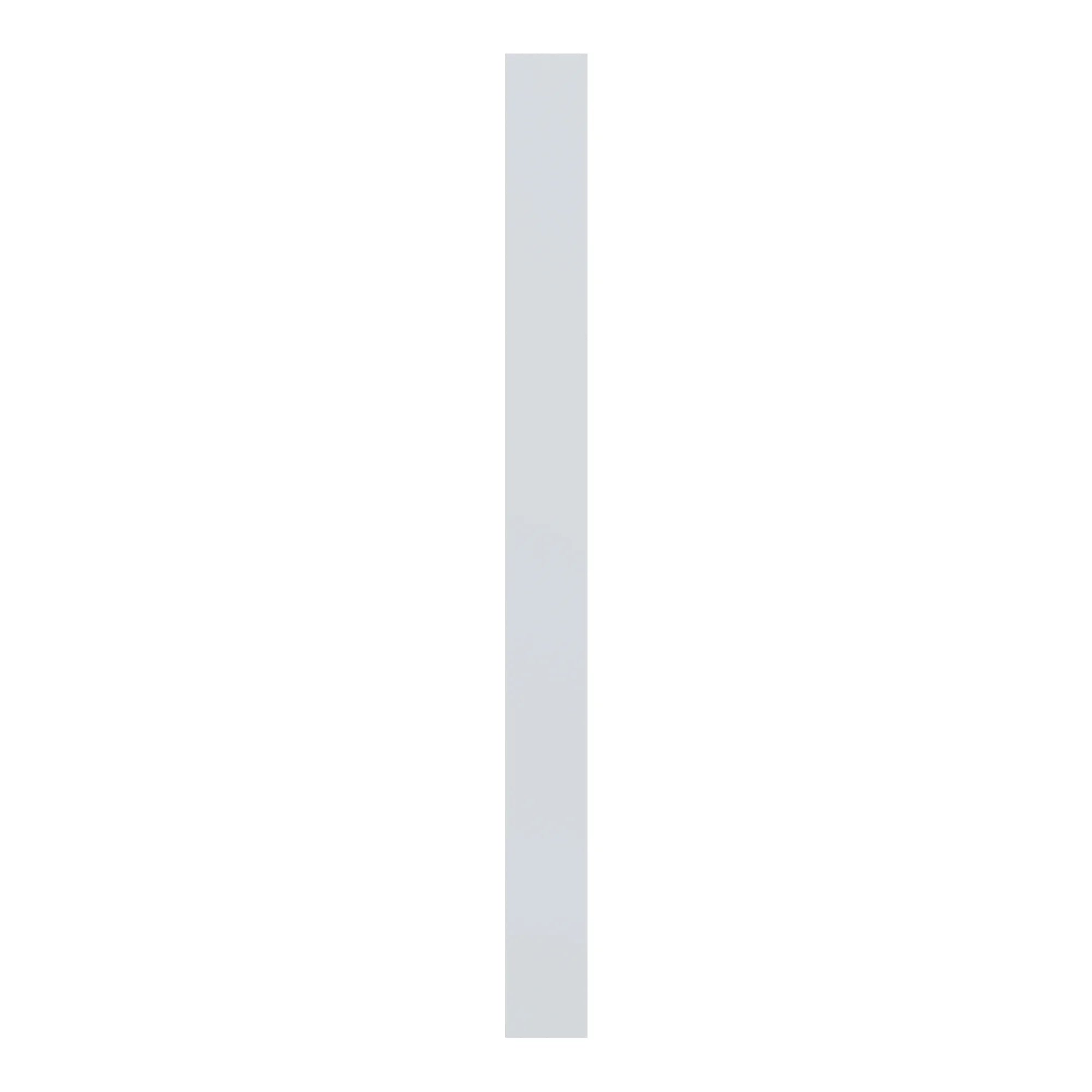J&K White Shaker S8 Wall Filler 3" W x 36" H
