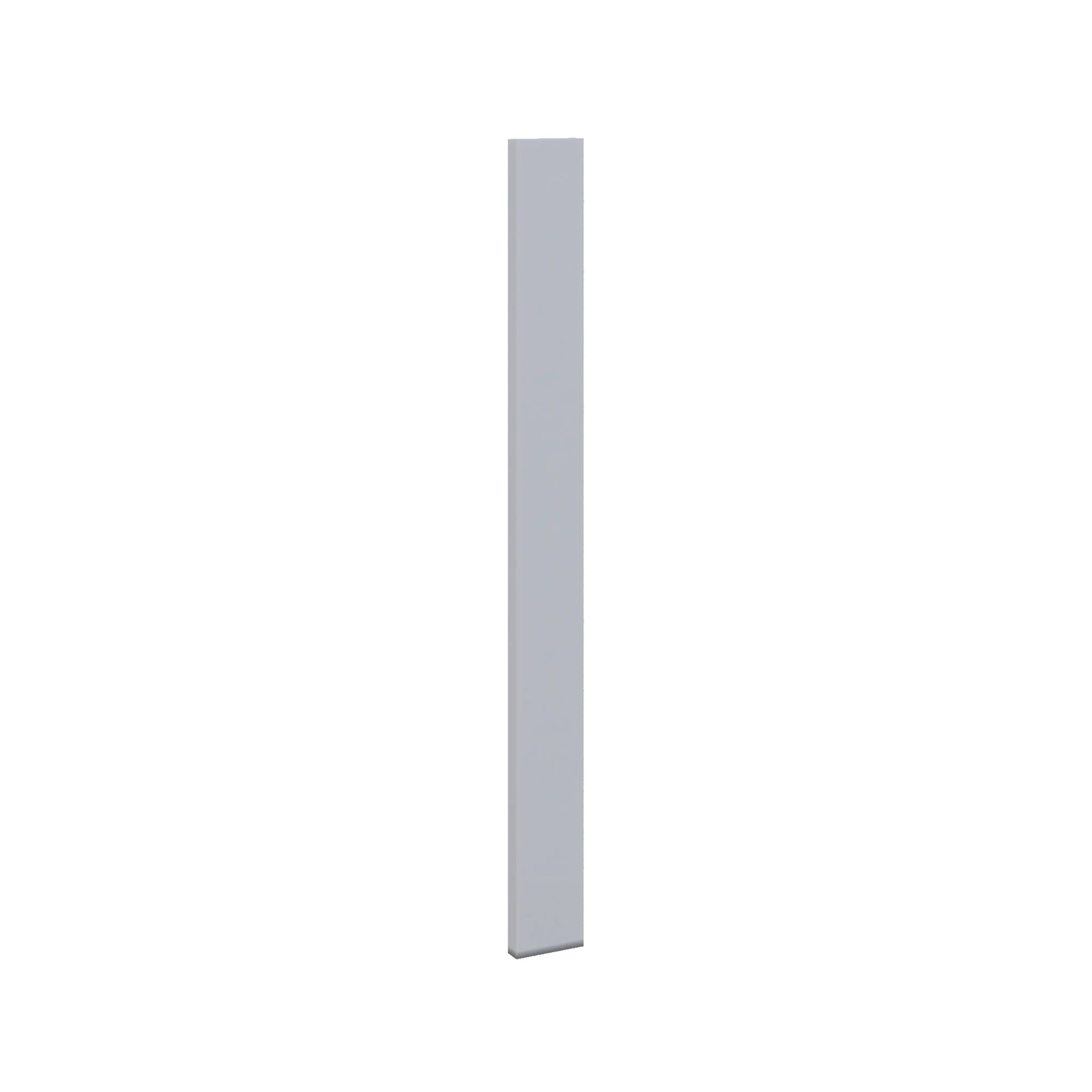 Modernform Cabinet Grey Shaker 3" W X 36" H Wall Filler