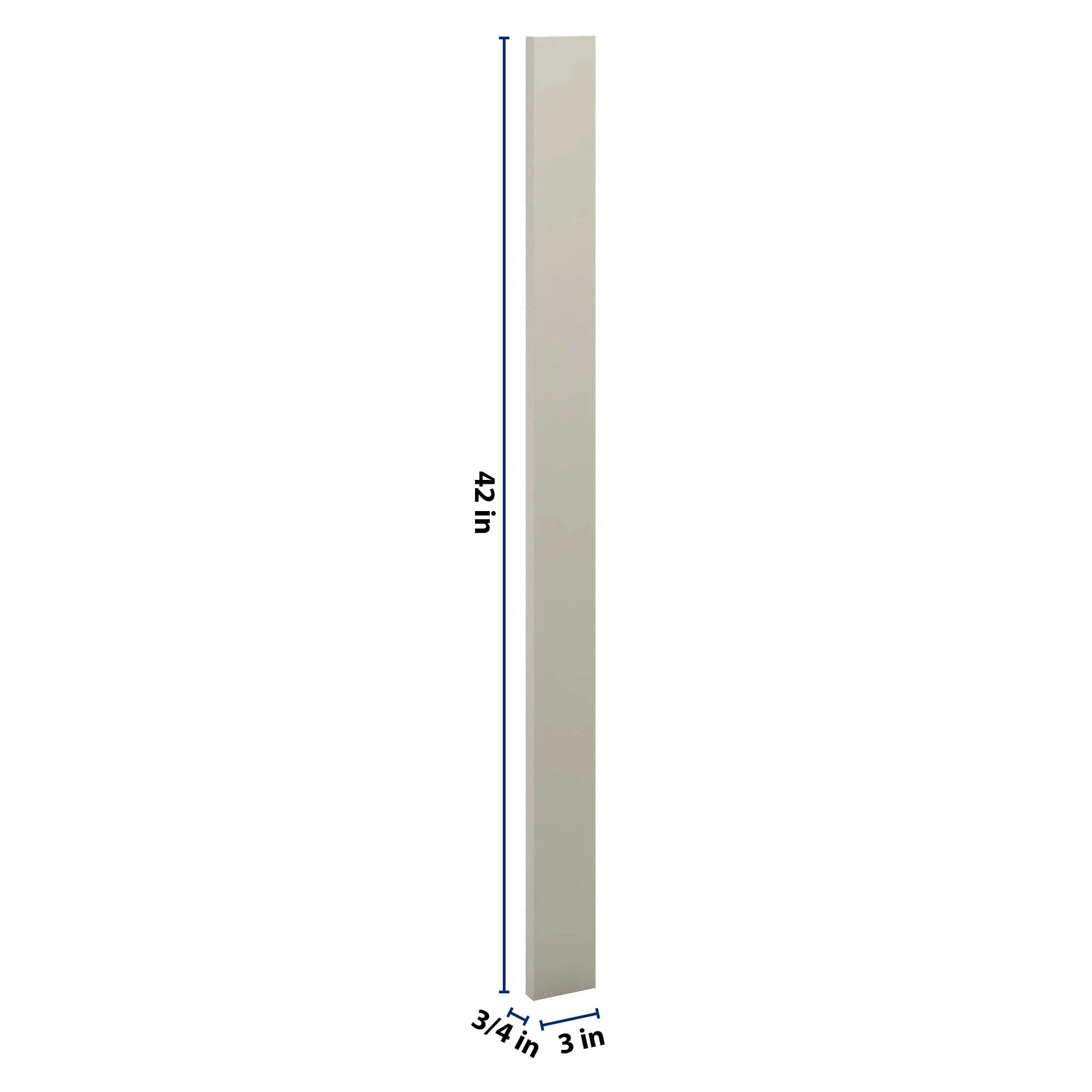 J&K Pebble B6 Wall Filler 3" W x 42" H