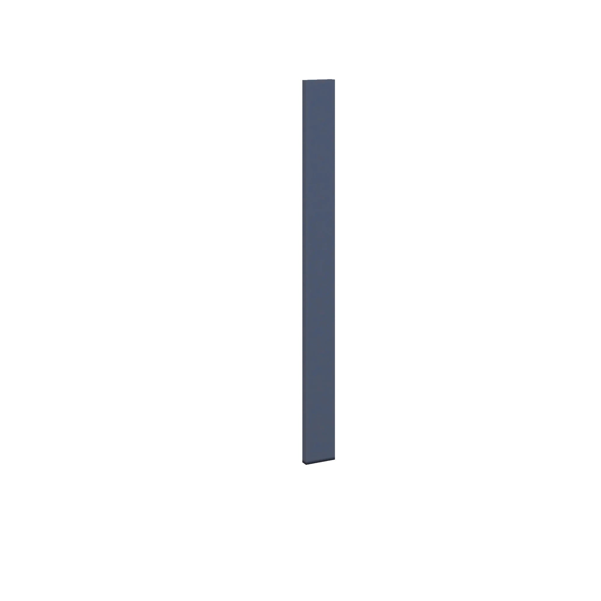 Modernform Cabinet Signature Blue 3" W X 42" H Wall Filler