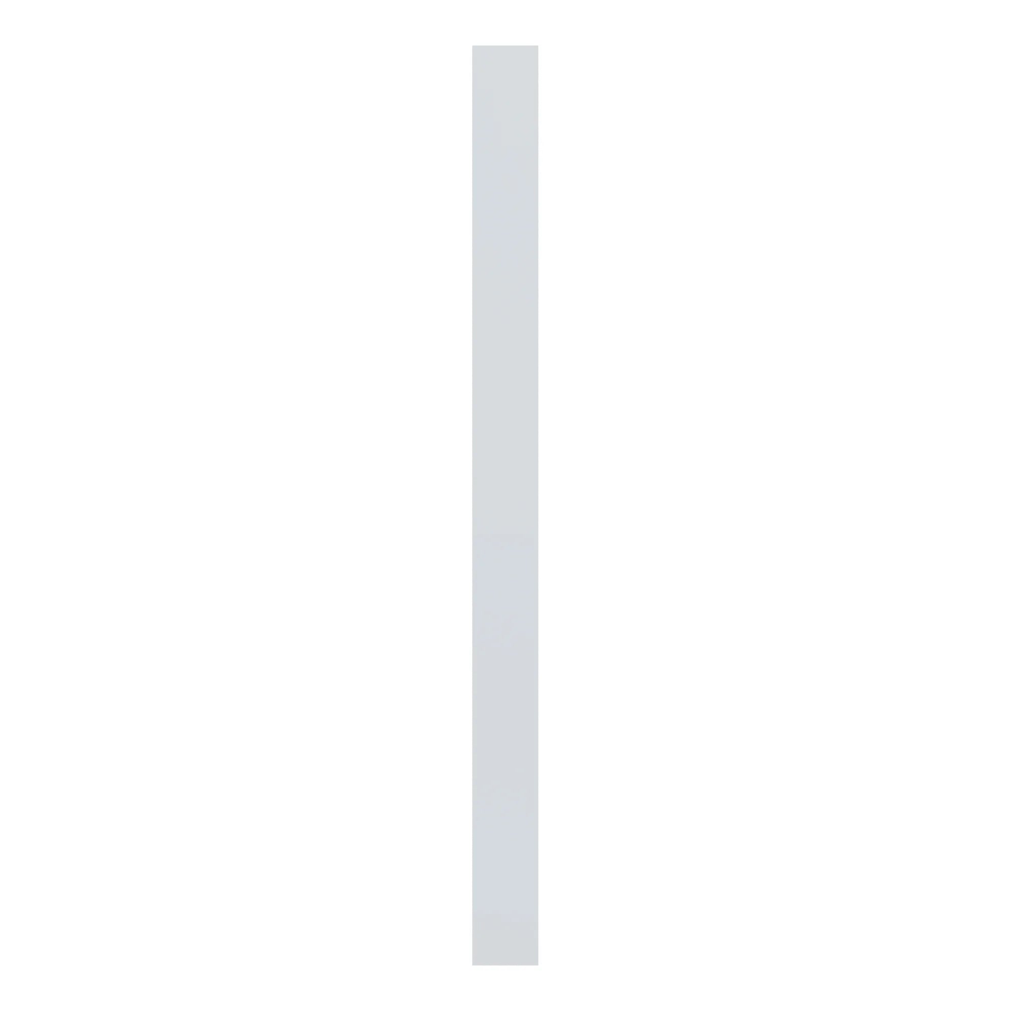 J&K White Shaker S8 Wall Filler 3" W x 42" H