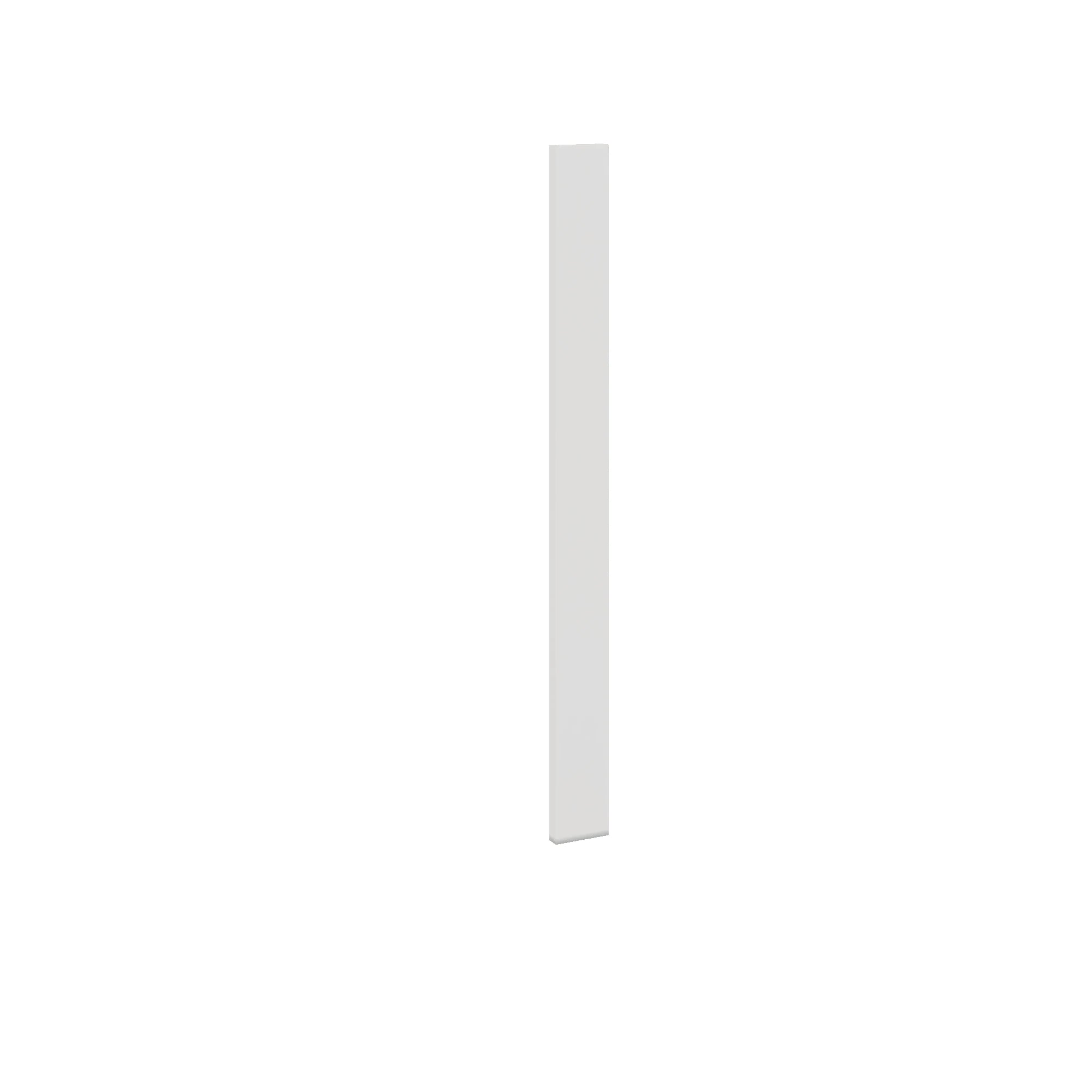 Modernform Cabinet White Shaker 3" W X 42" H Wall Filler