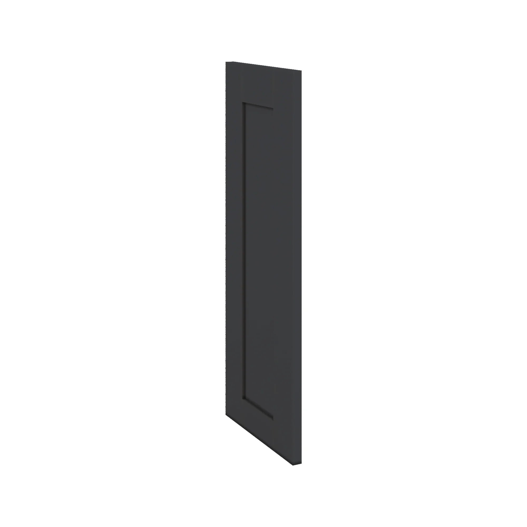 Modernform Cabinet Onyx Black Shaker 12" W X 30" H Wall Decorative Panel