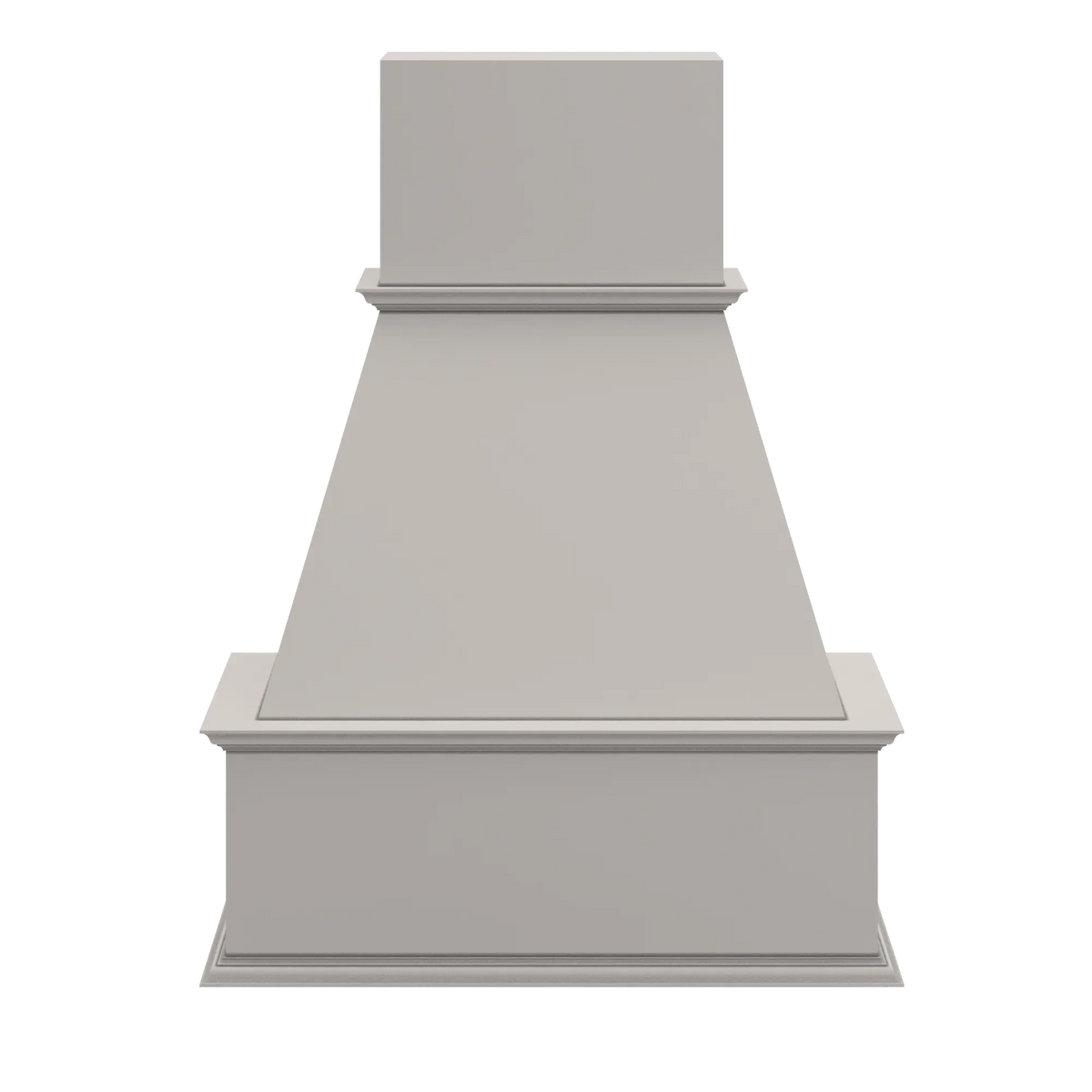 cnc luxor 5 piece misty grey 30 w traditional mdf hood