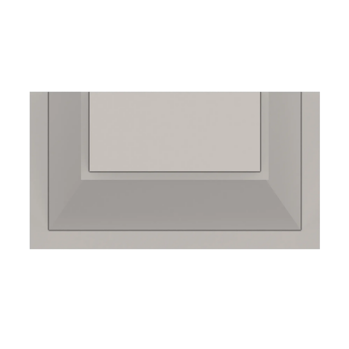 cnc luxor 5 piece misty grey 36 w traditional mdf hood