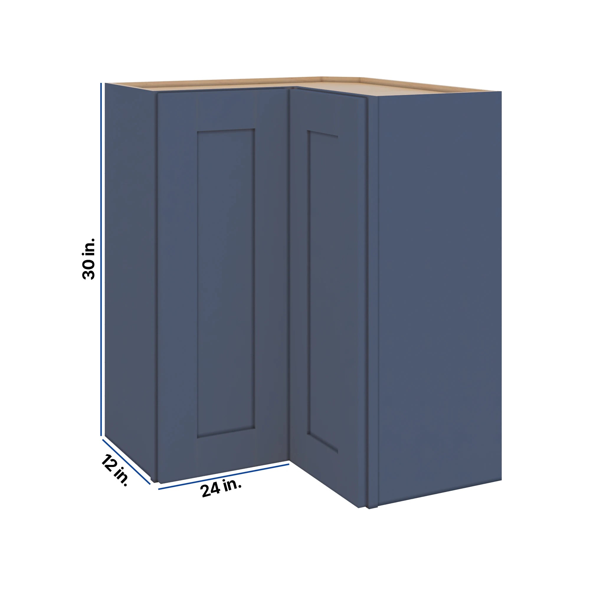 Modernform Cabinet Signature Blue 24" W X 30" H X 12" D Wall Easy Reach Cabinet