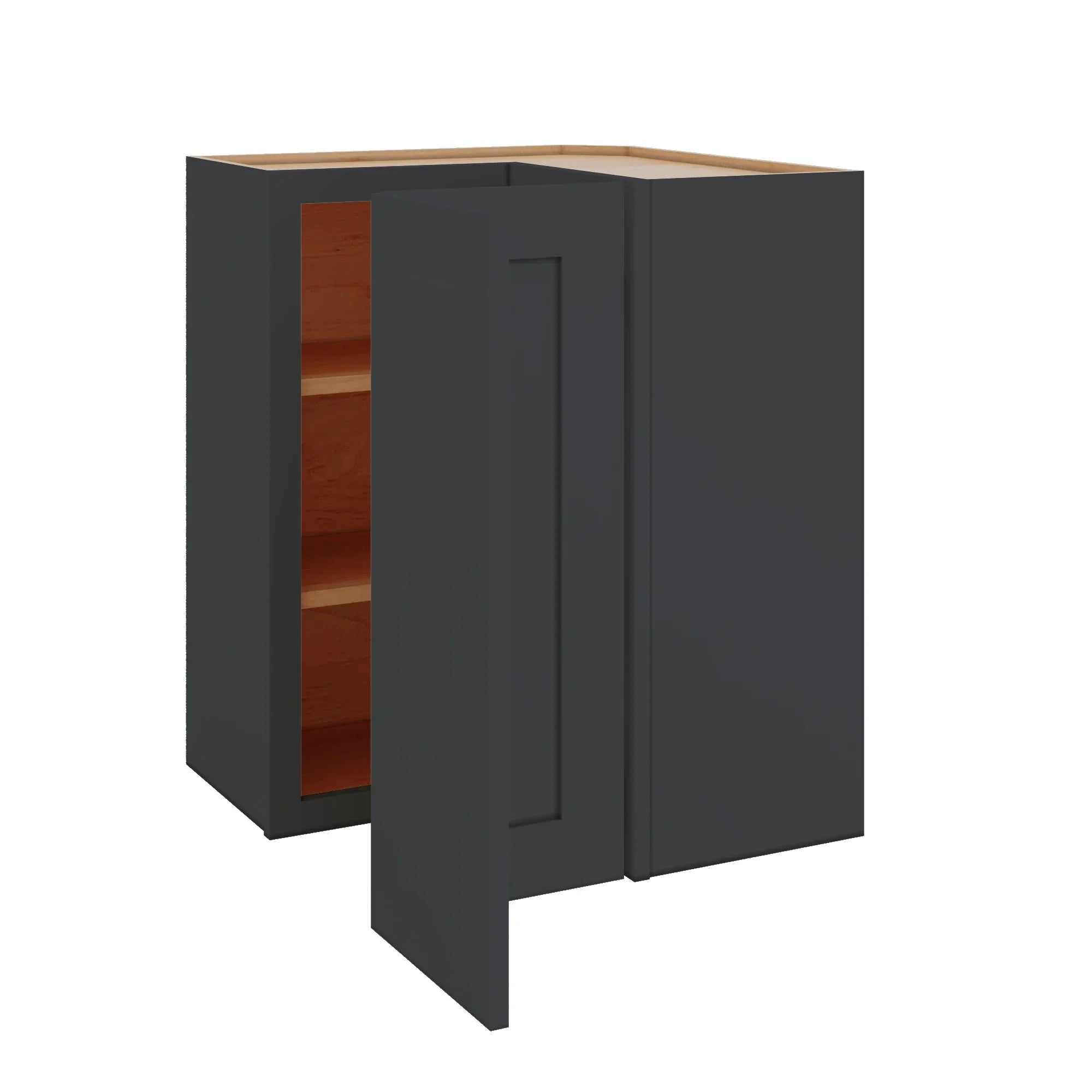Modernform Cabinet Onyx Black Shaker 24" W X 30" H X 12" D Wall Easy Reach Cabinet