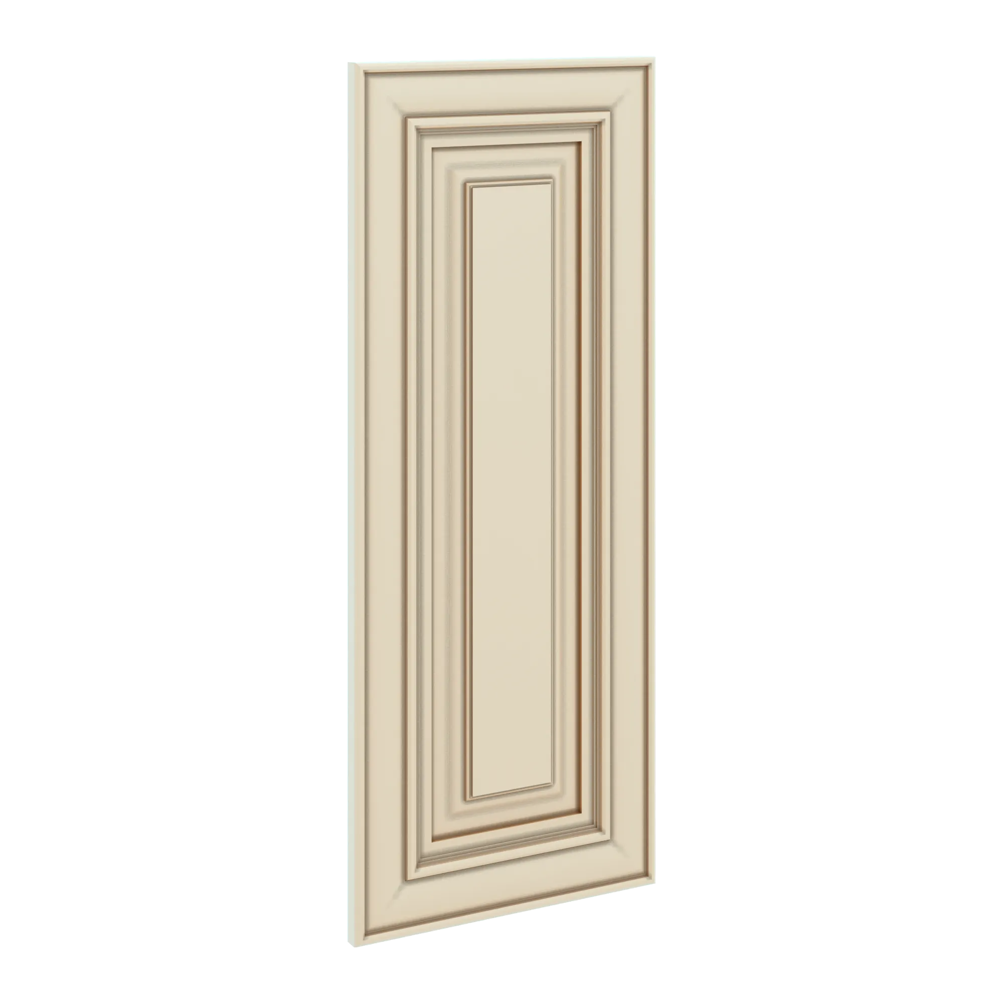 J&K Creme Glazed A7 Dummy Insert Door Panel 12" W x 30" H