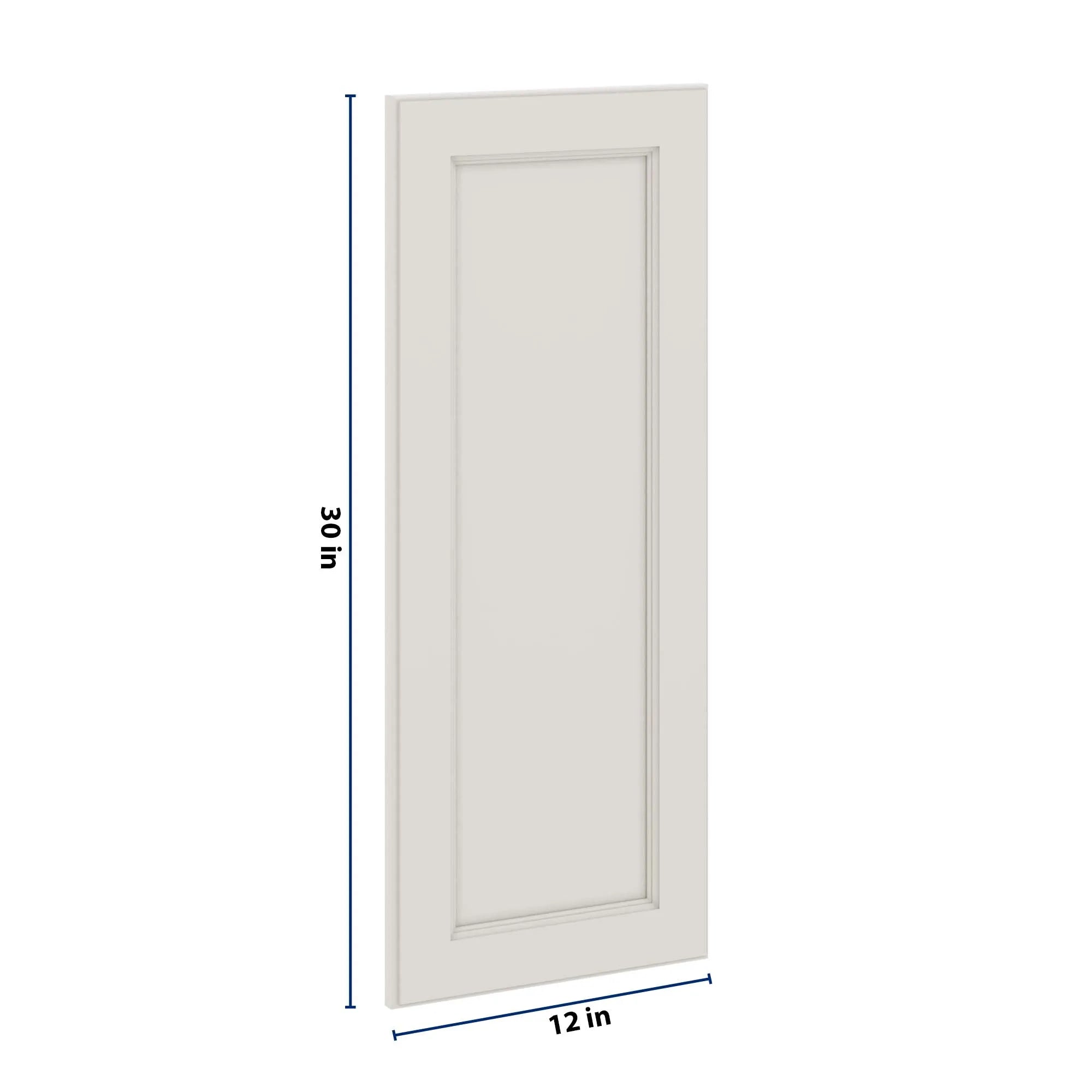 J&K Dove E1 Dummy Insert Door Panel 12" W x 30" H