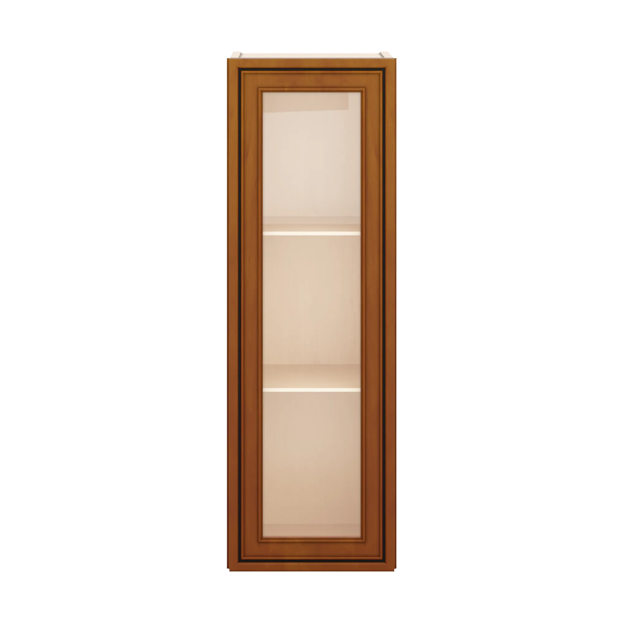 j k mocha glazed k10 wall glass cabinet 12 w x 36 h no glass insert