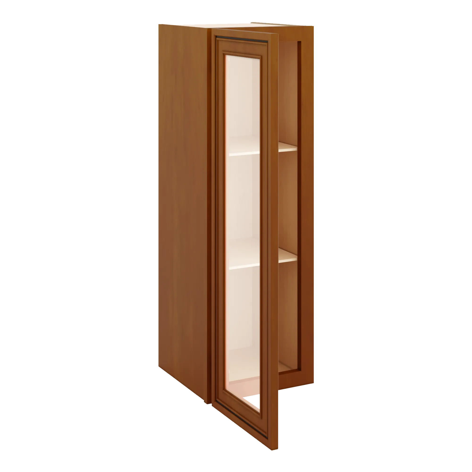 j k mocha glazed k10 wall glass cabinet 12 w x 36 h no glass insert