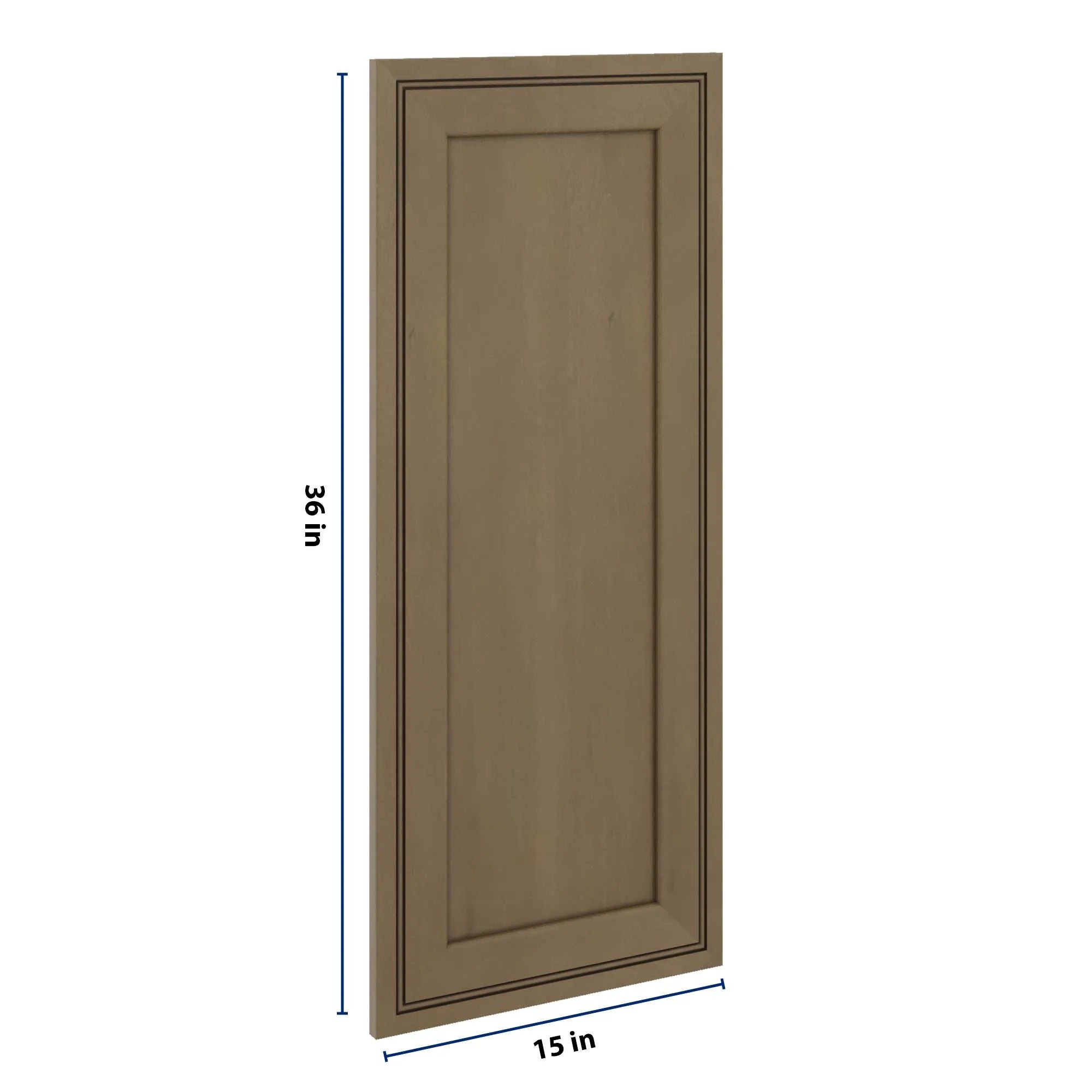J&K Hazel H8 Dummy Insert Door Panel 15" W x 36" H