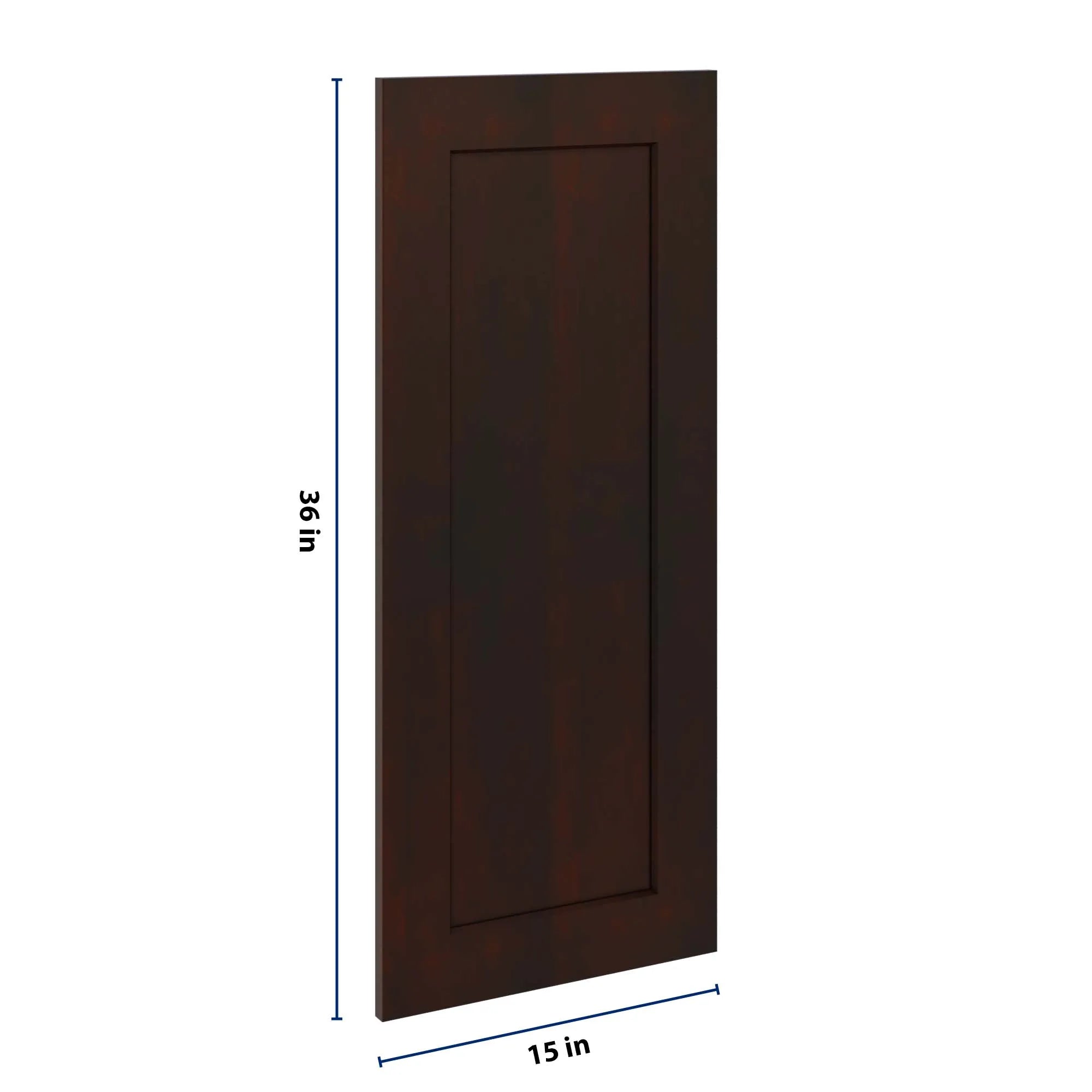 J&K Java Coffee S1 Dummy Insert Door Panel 15" W x 36" H