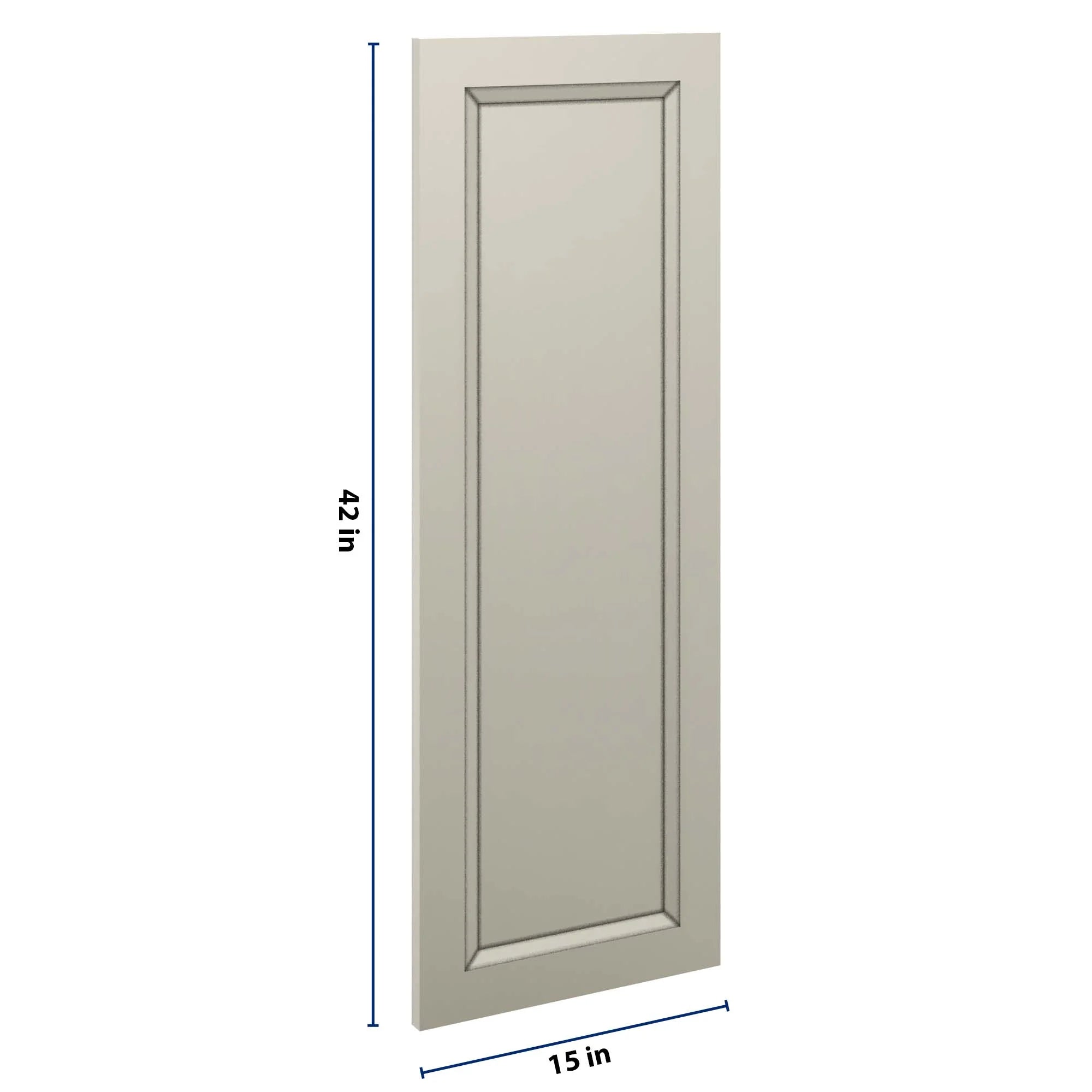 J&K Pebble B6 Dummy Insert Door Panel 15" W x 42" H