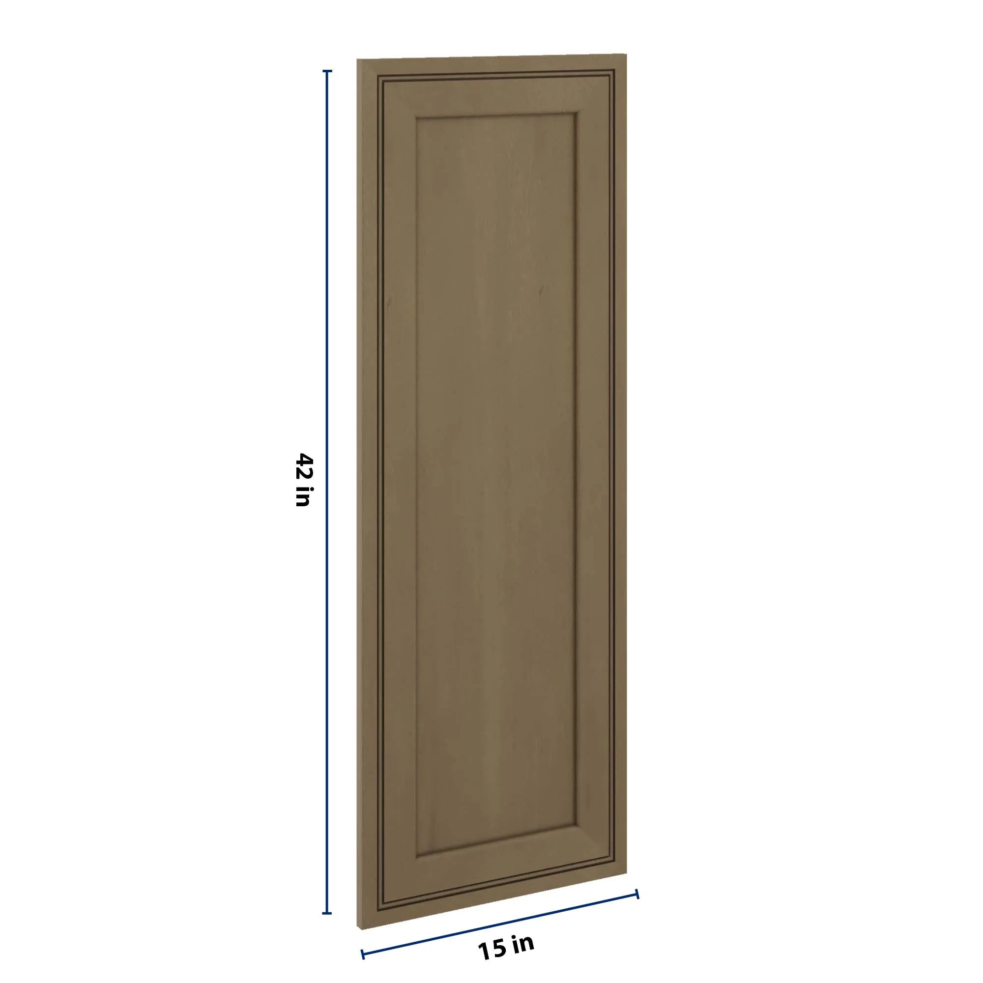 J&K Hazel H8 Dummy Insert Door Panel 15" W x 42" H