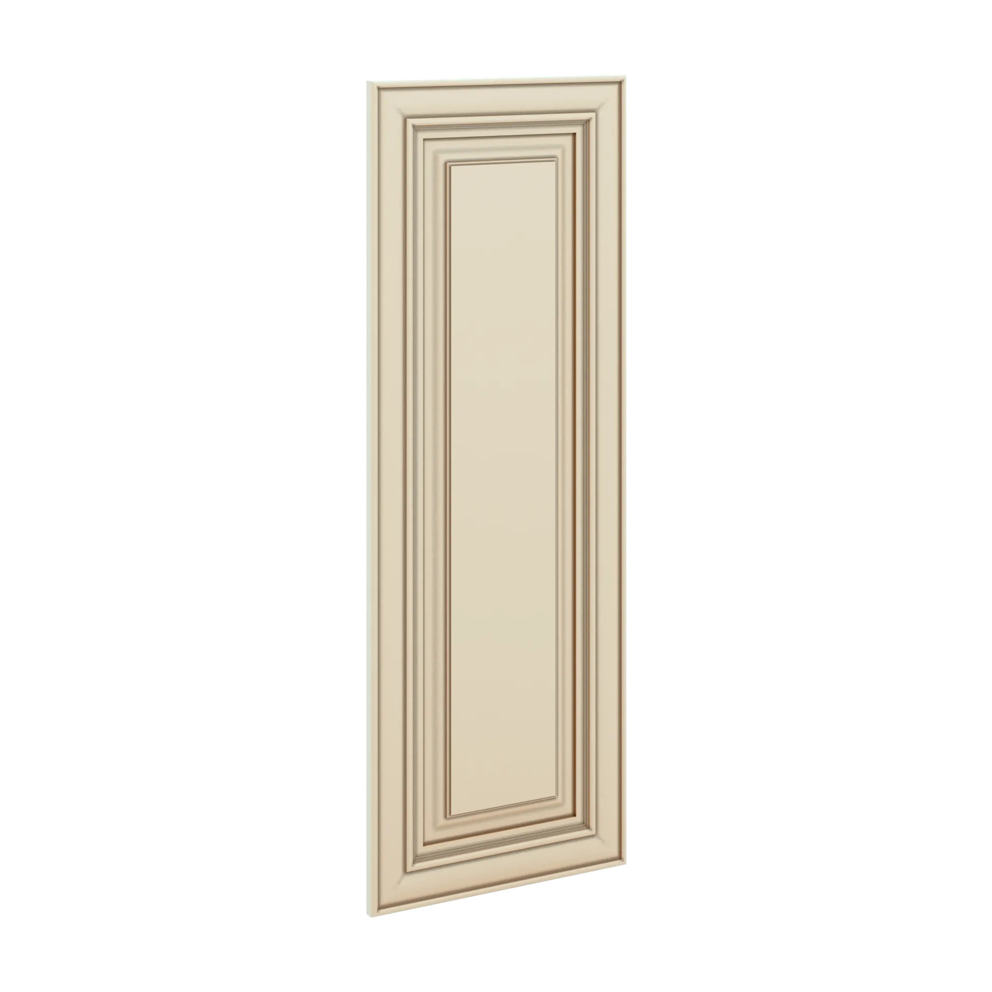 J&K Creme Glazed A7 Dummy Insert Door Panel 15" W x 42" H