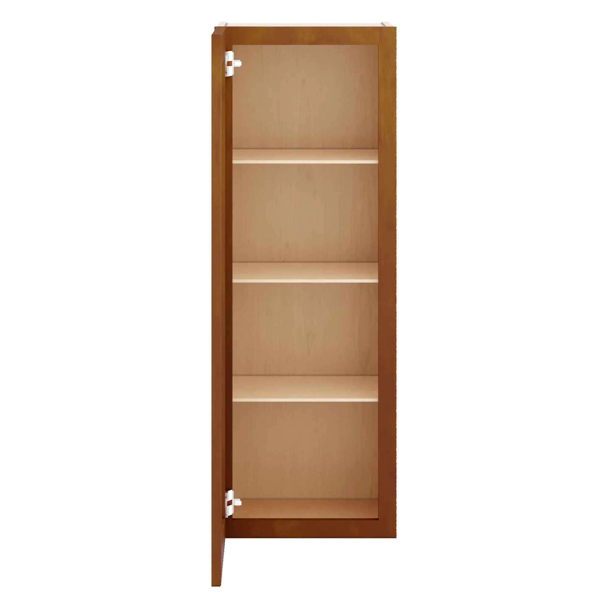 j k mocha glazed k10 wall glass cabinet 15 w x 42 h no glass insert