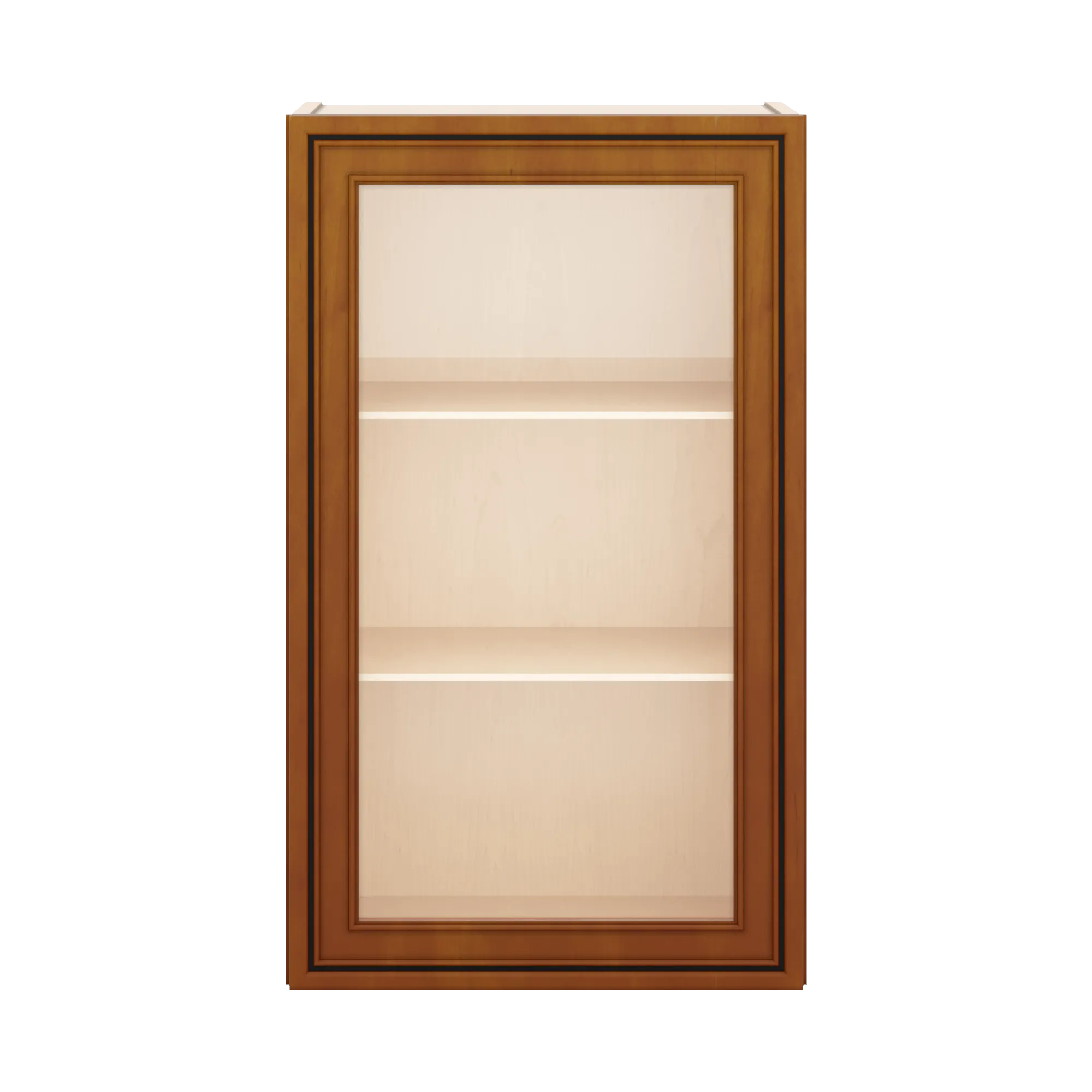 j k mocha glazed k10 wall glass cabinet 18 w x 30 h no glass insert