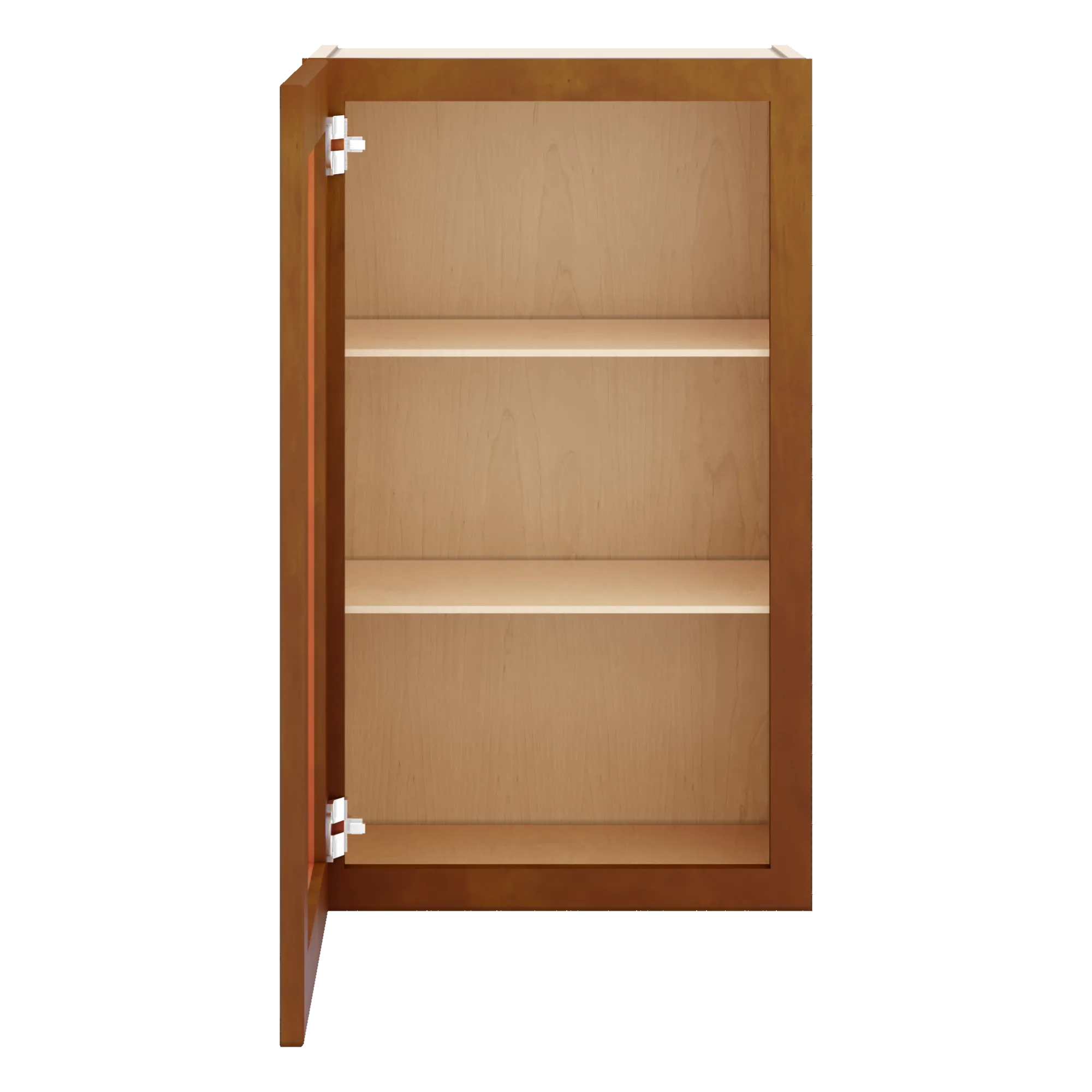 j k mocha glazed k10 wall glass cabinet 18 w x 30 h no glass insert