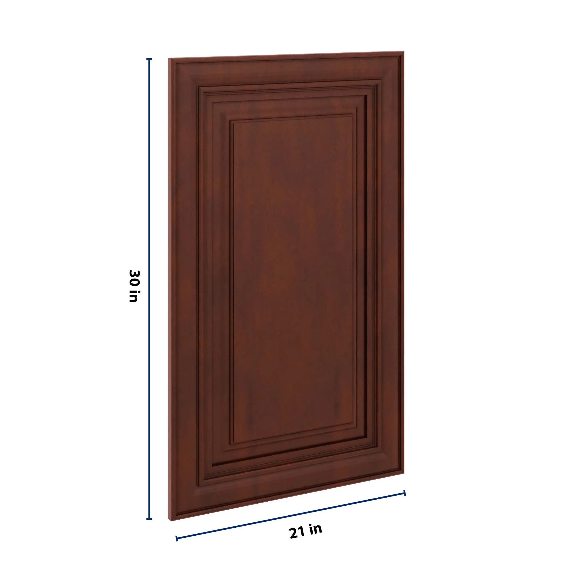 J&K Mahogany J5 Dummy Insert Door Panel 18" W x 30" H