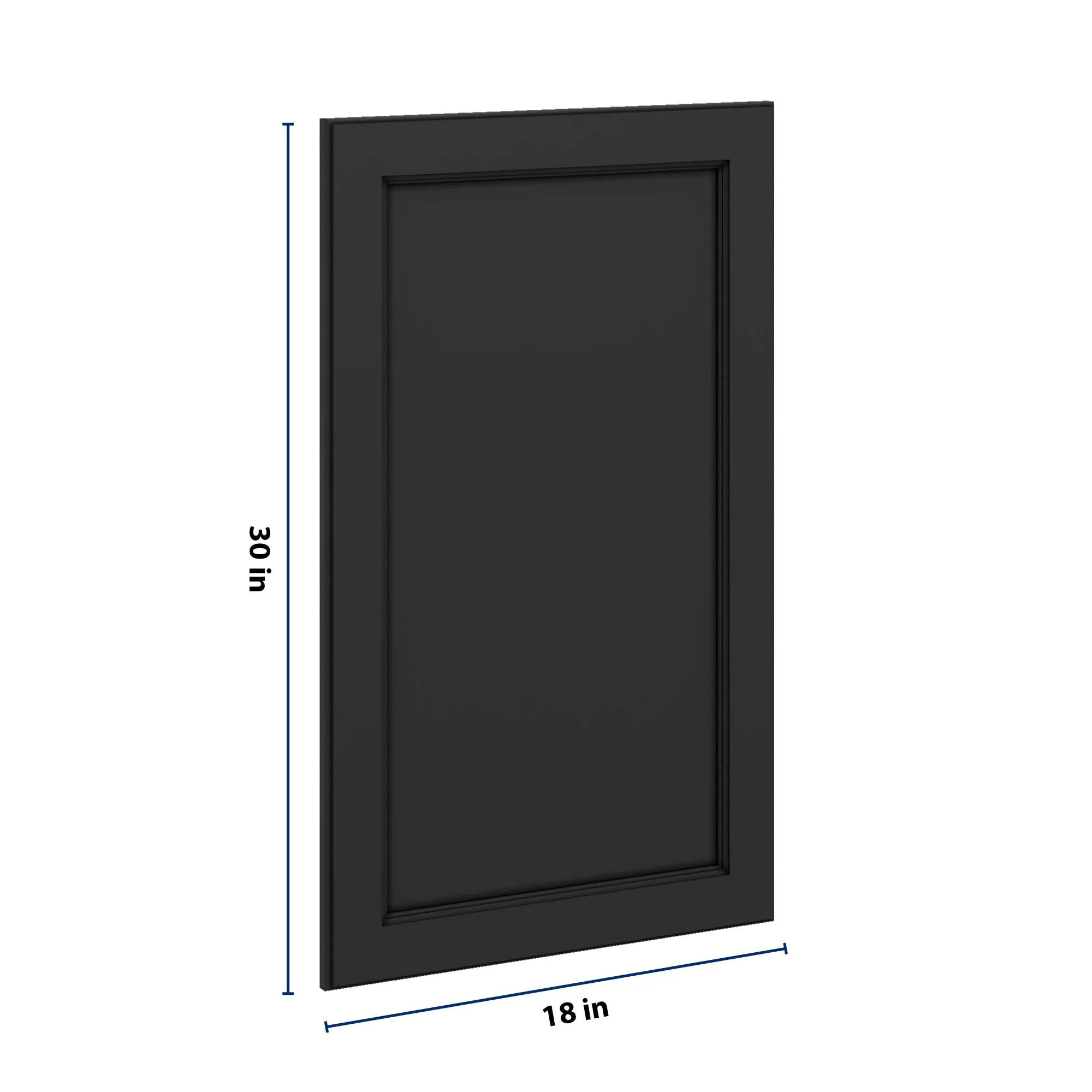 J&K Charcoal E2 Dummy Insert Door Panel 18" W x 30" H